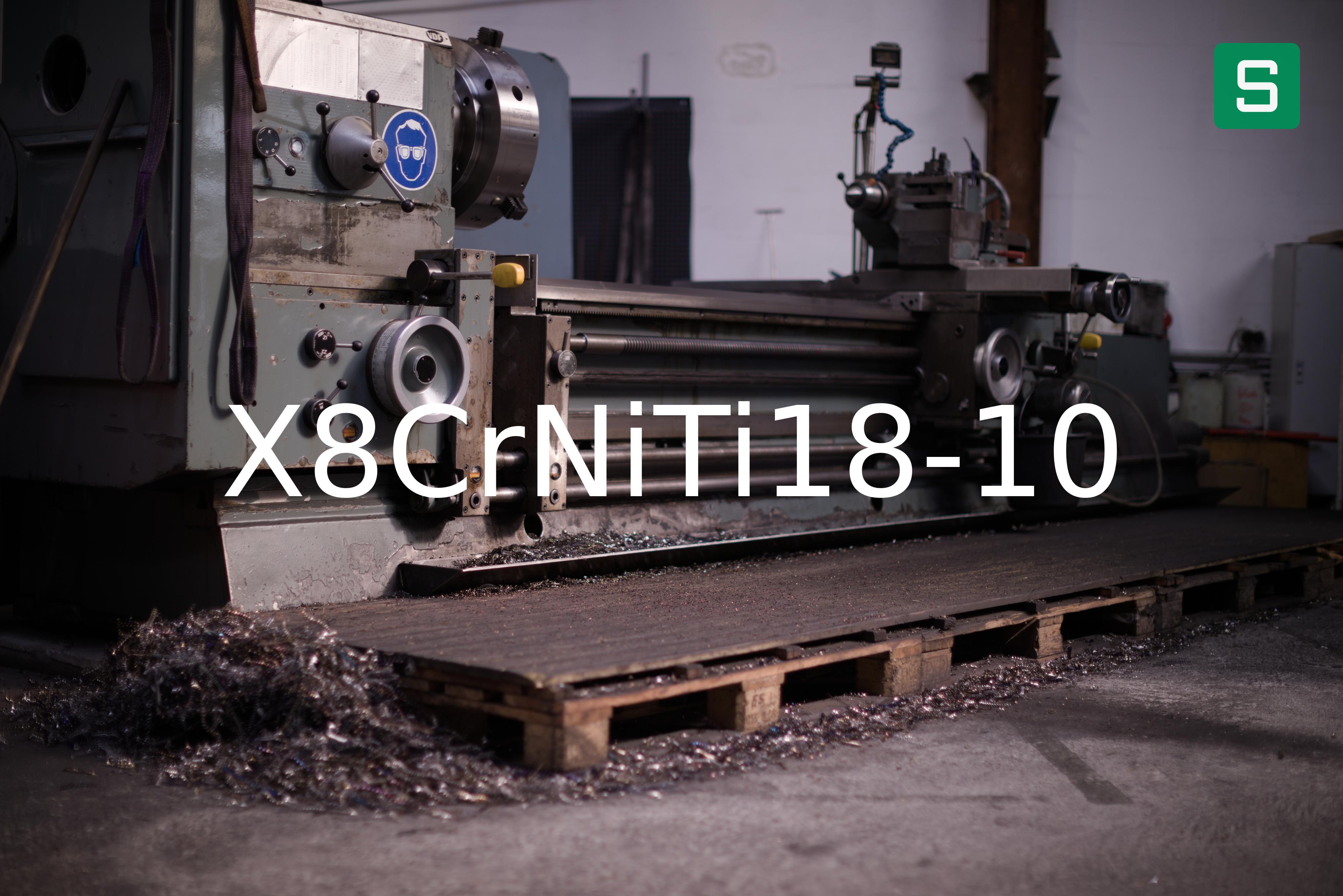 Steel Material: X8CrNiTi18-10