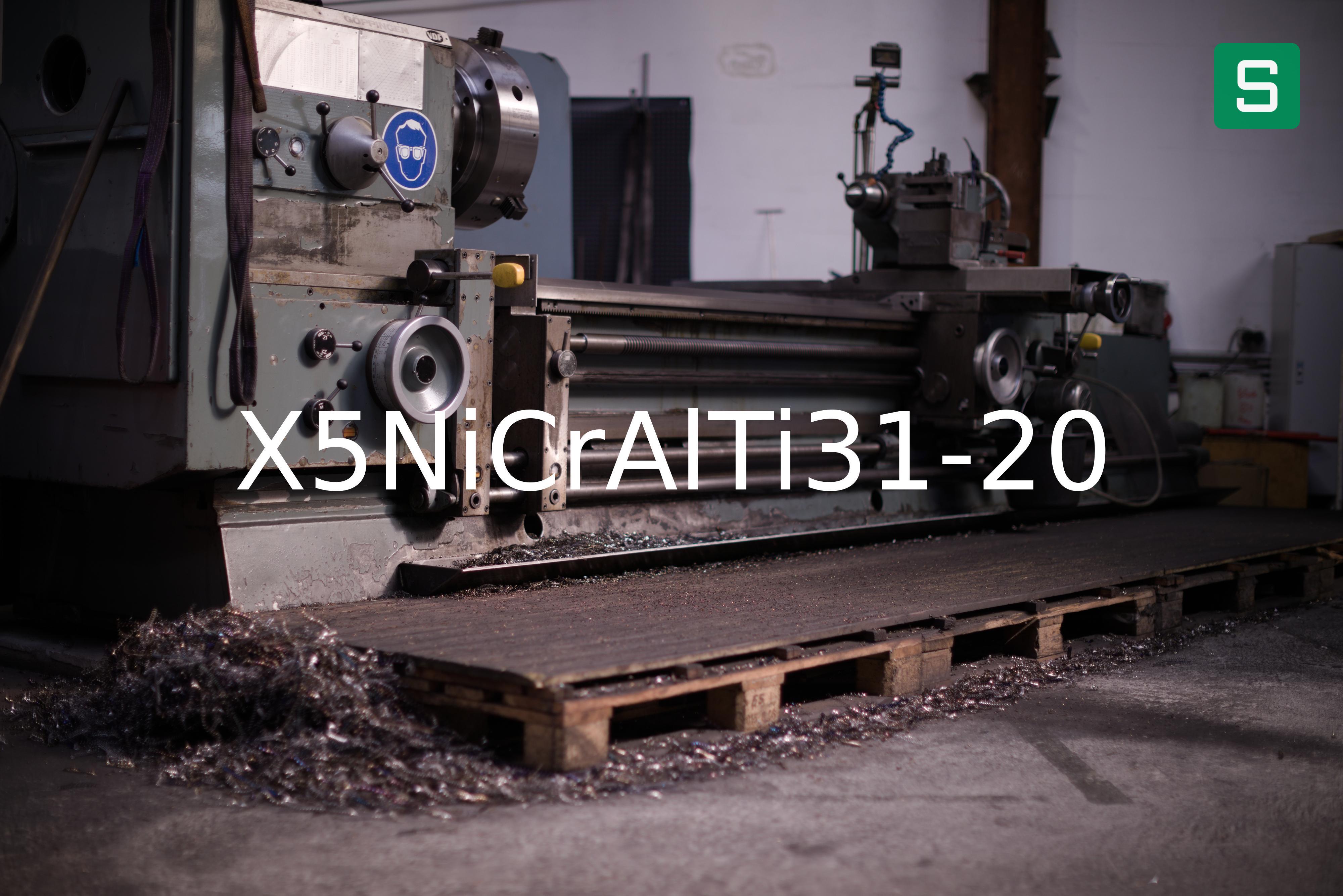 Material de Acero: X5NiCrAlTi31-20