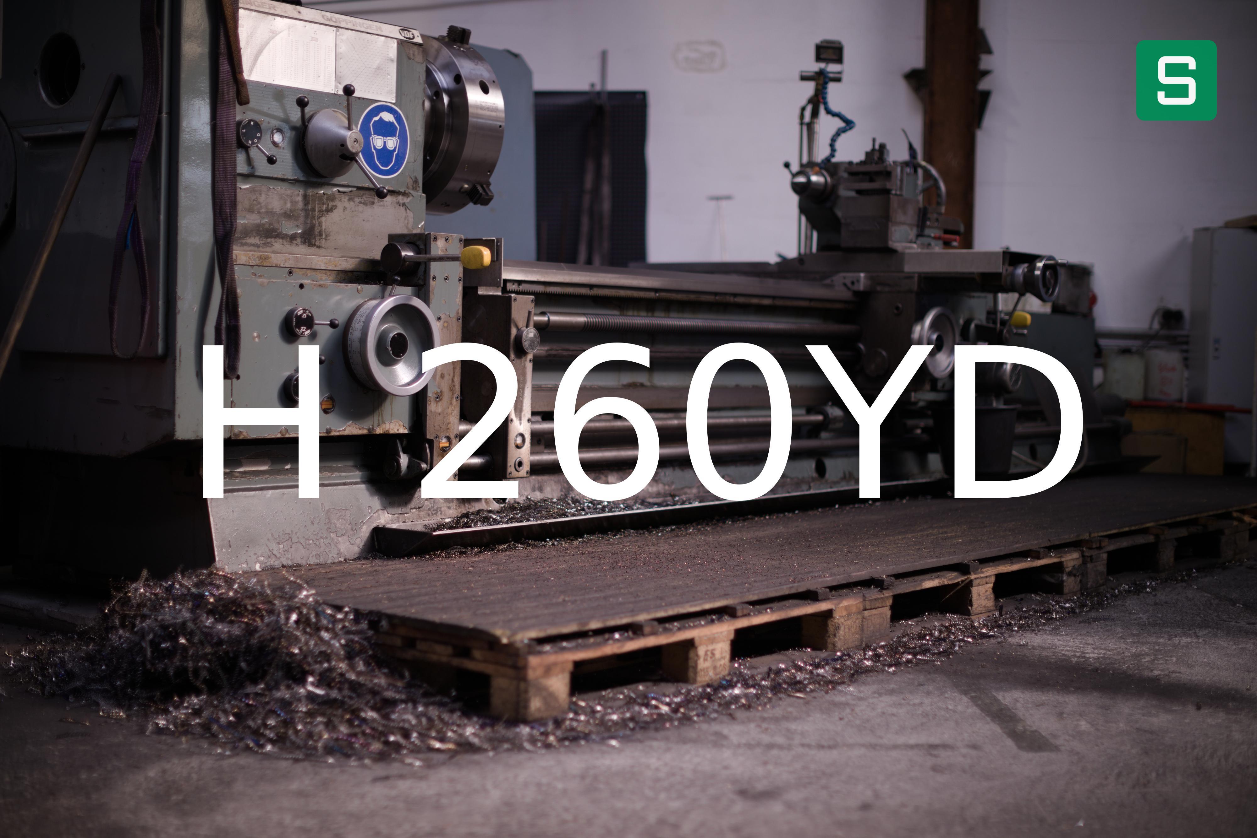 Steel Material: H 260YD