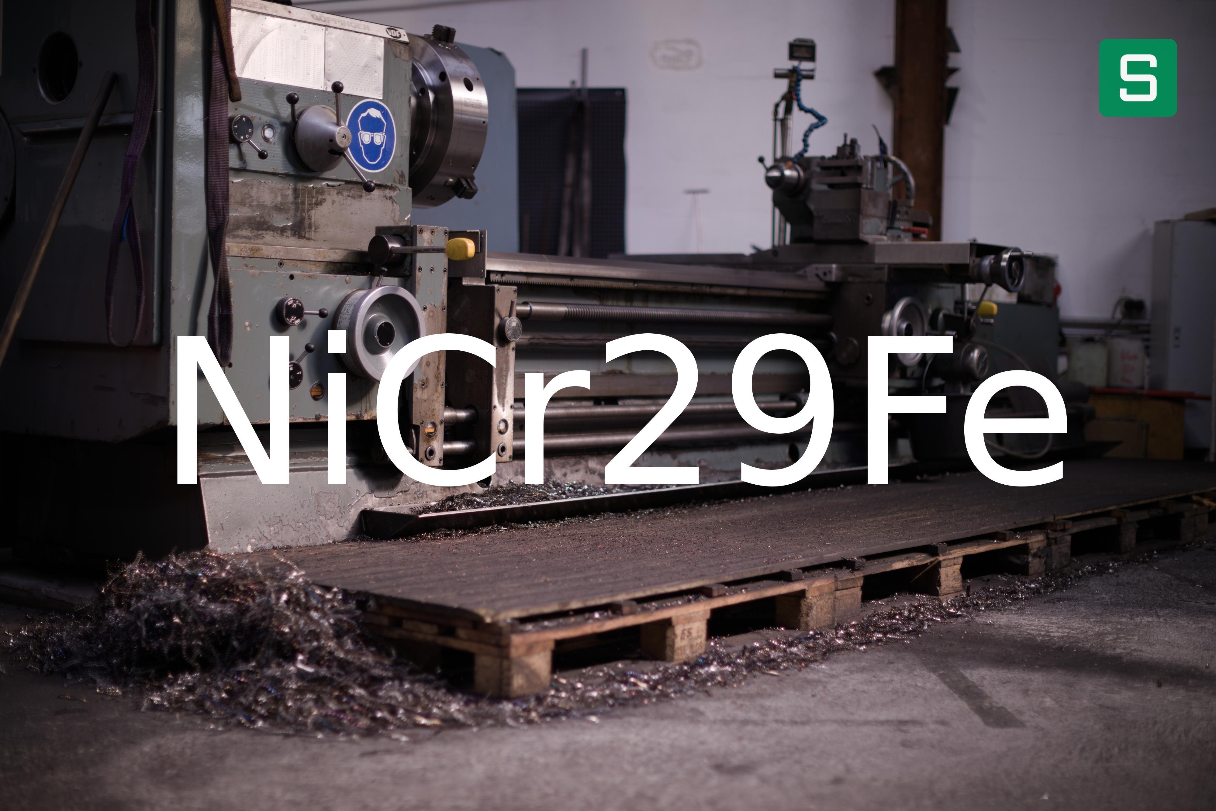 Stahlwerkstoff: NiCr29Fe