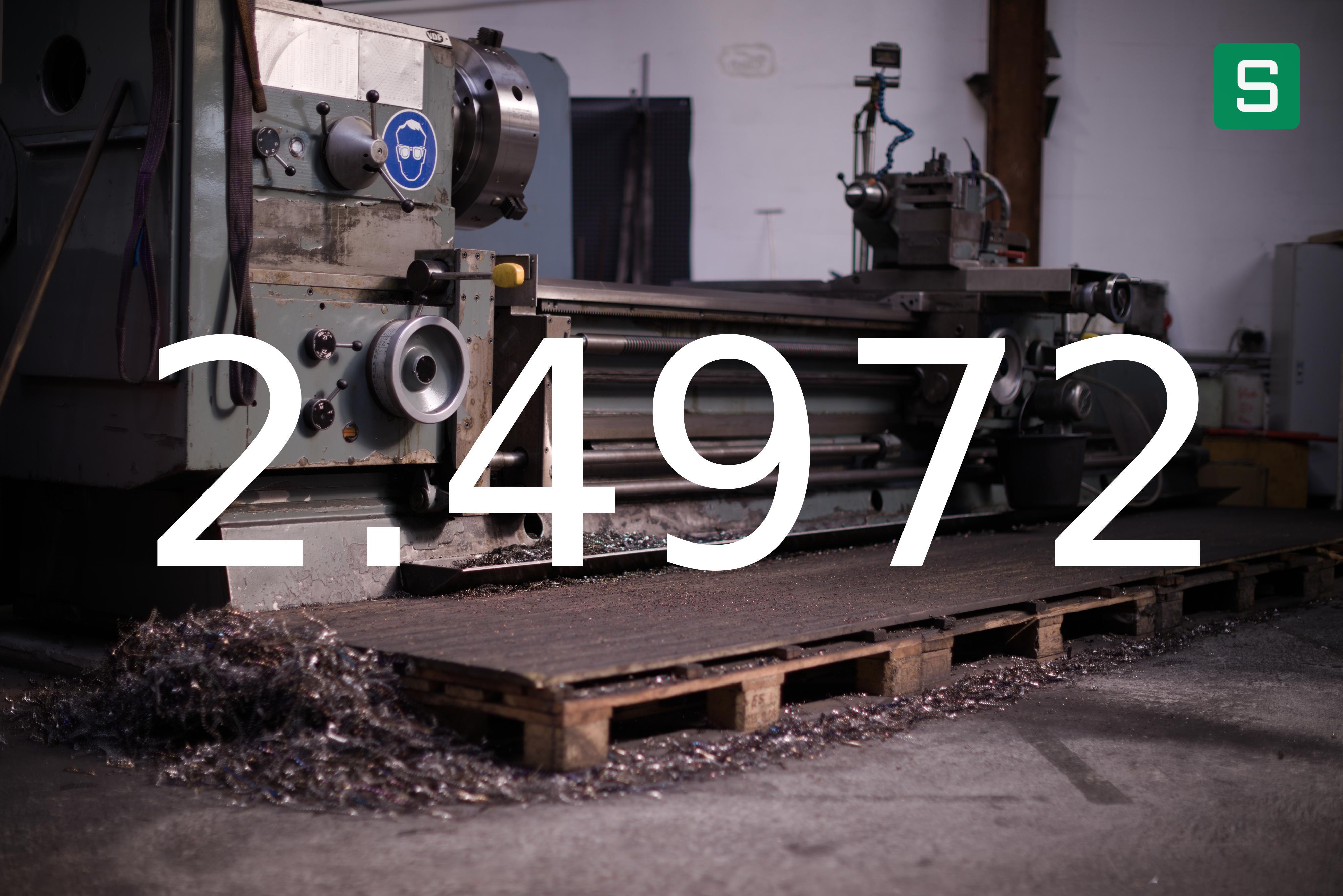 Steel Material: 2.4972