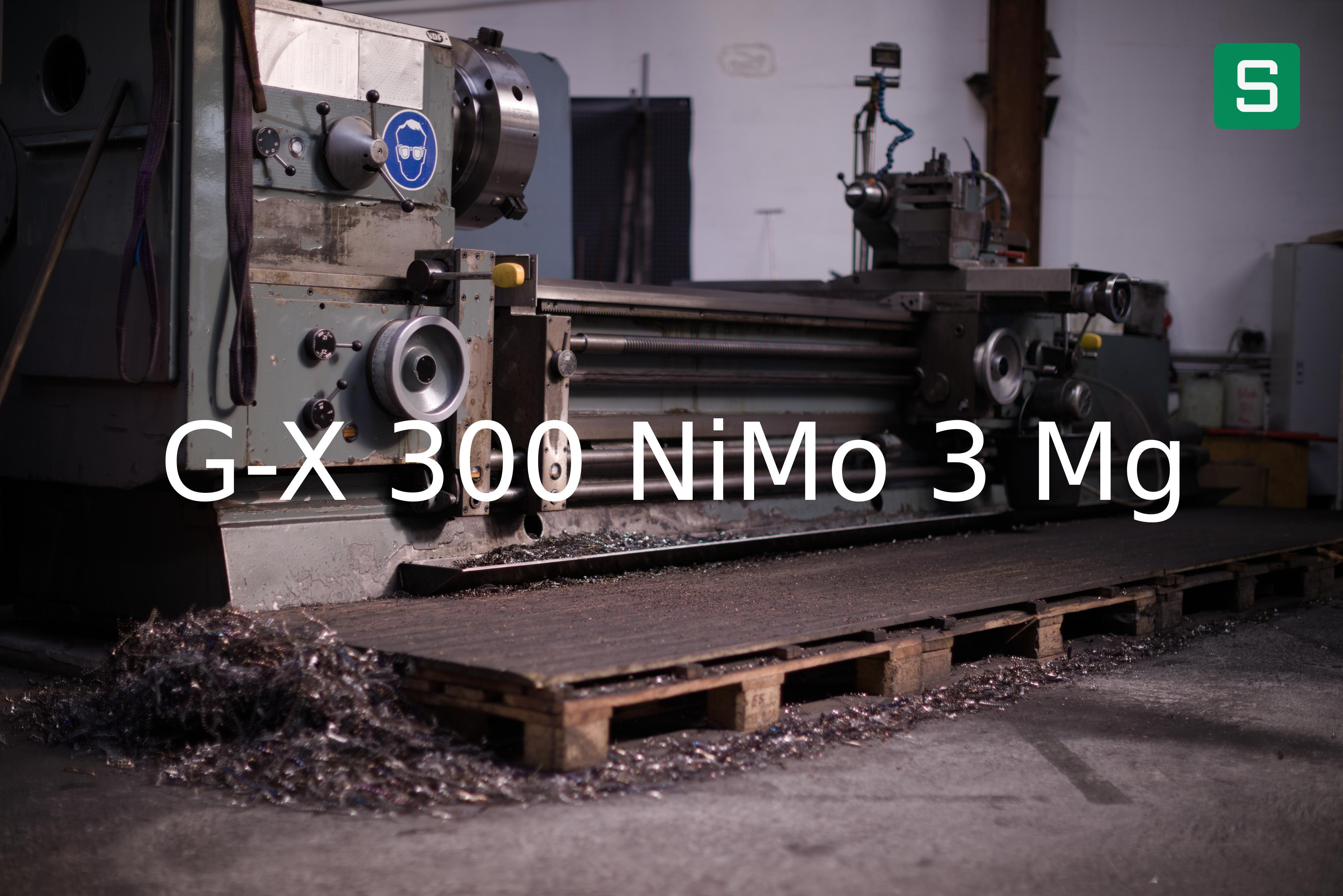 Material de Acero: G-X 300 NiMo 3 Mg