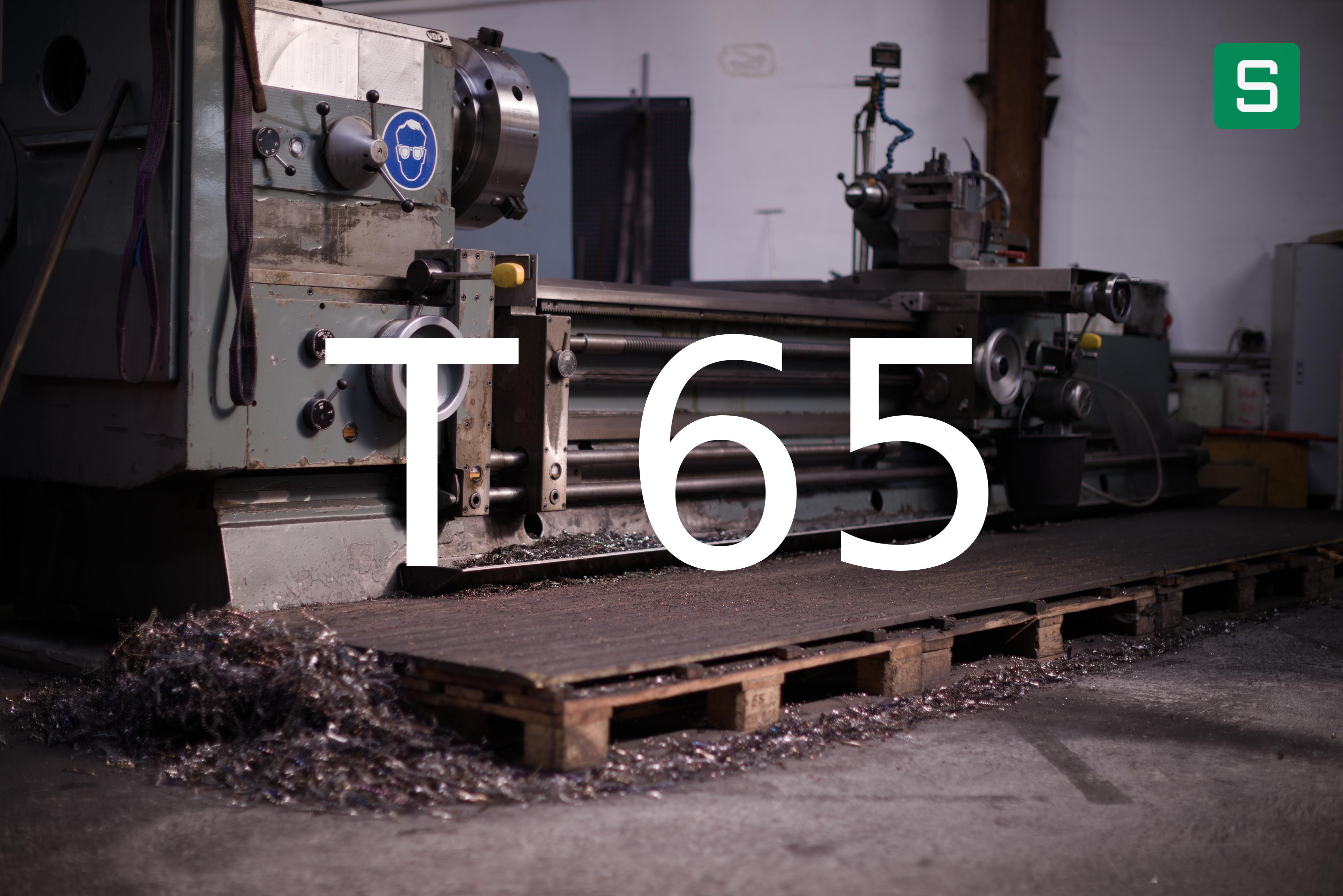 Steel Material: T 65