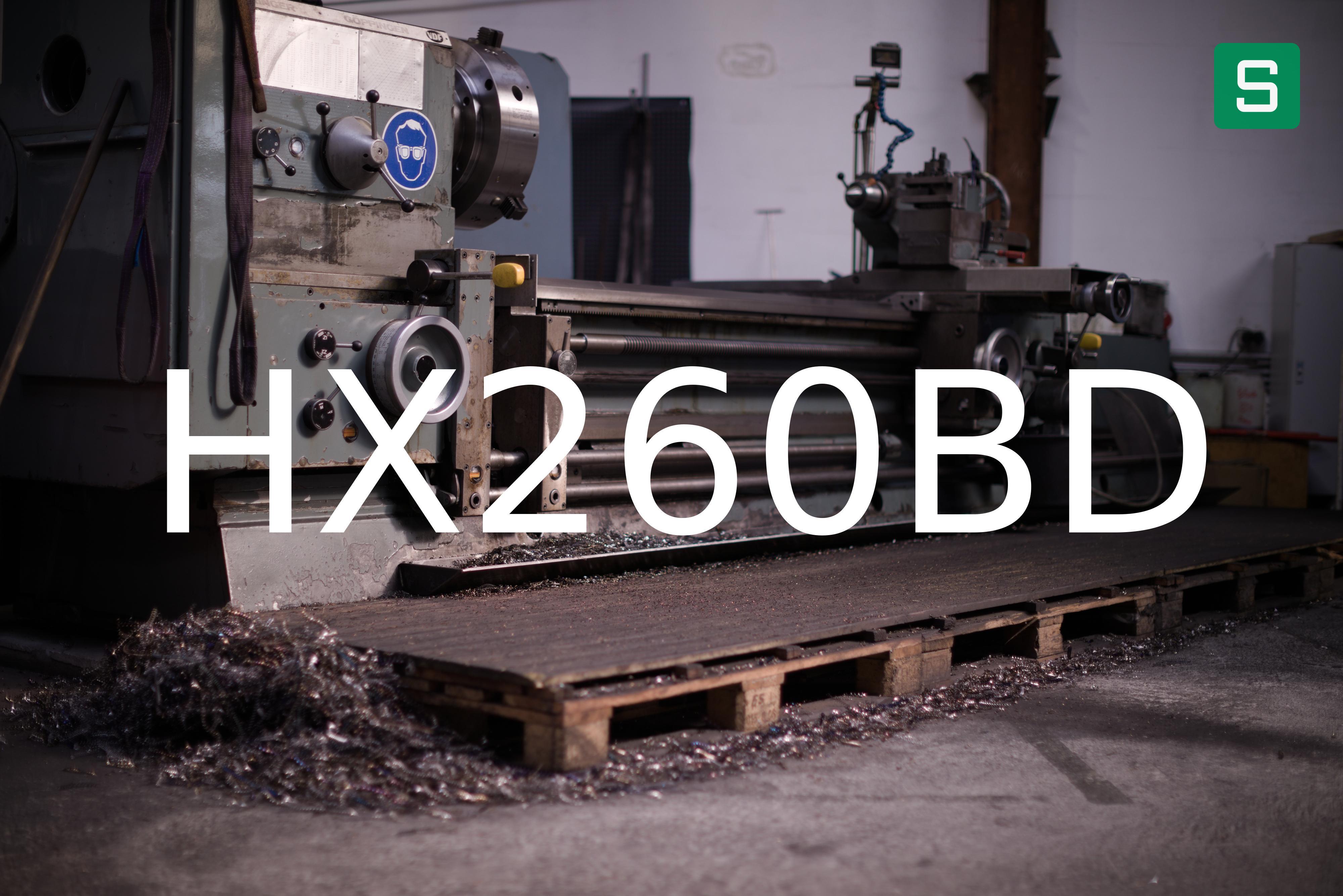 Stahlwerkstoff: HX260BD
