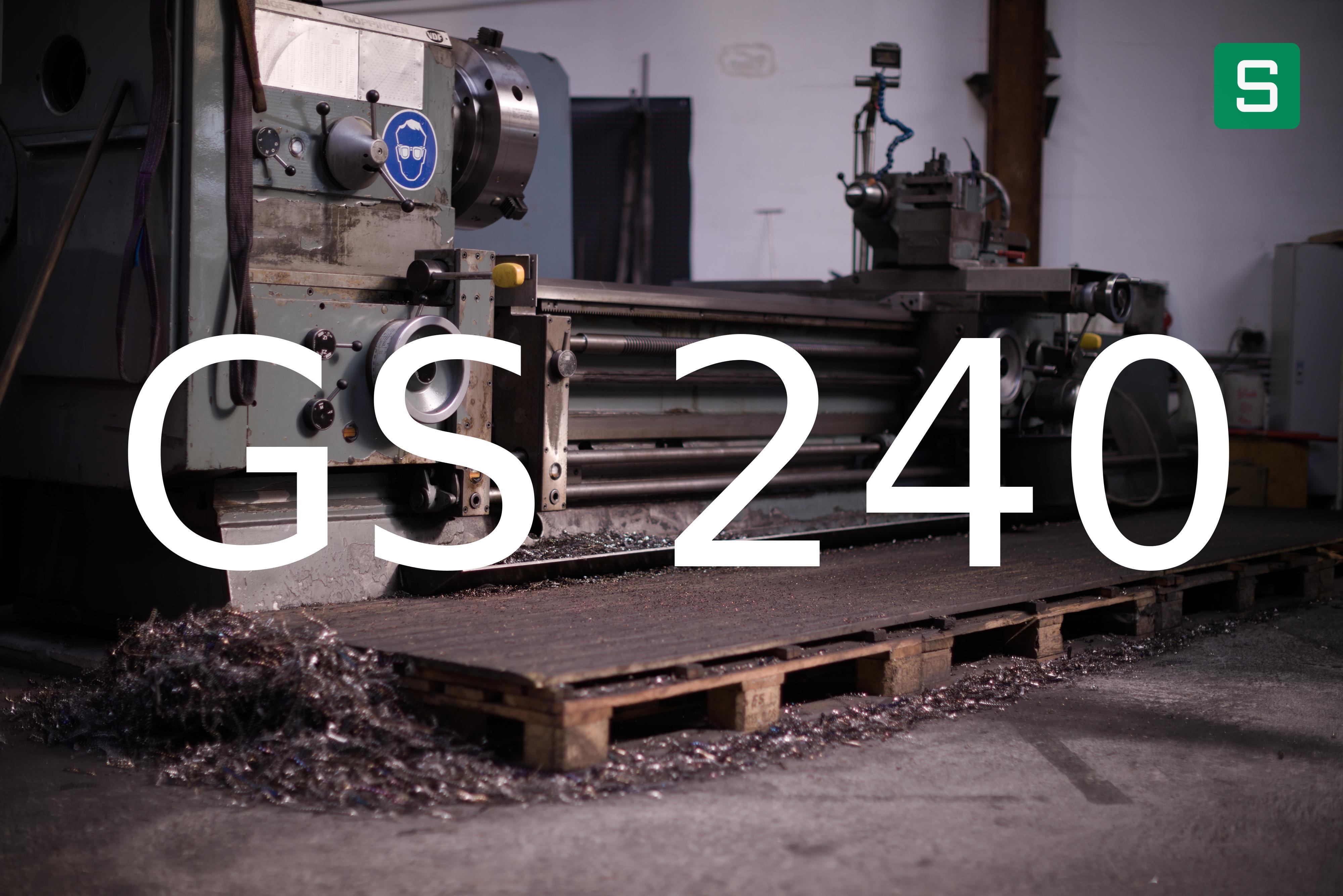Stahlwerkstoff: GS 240