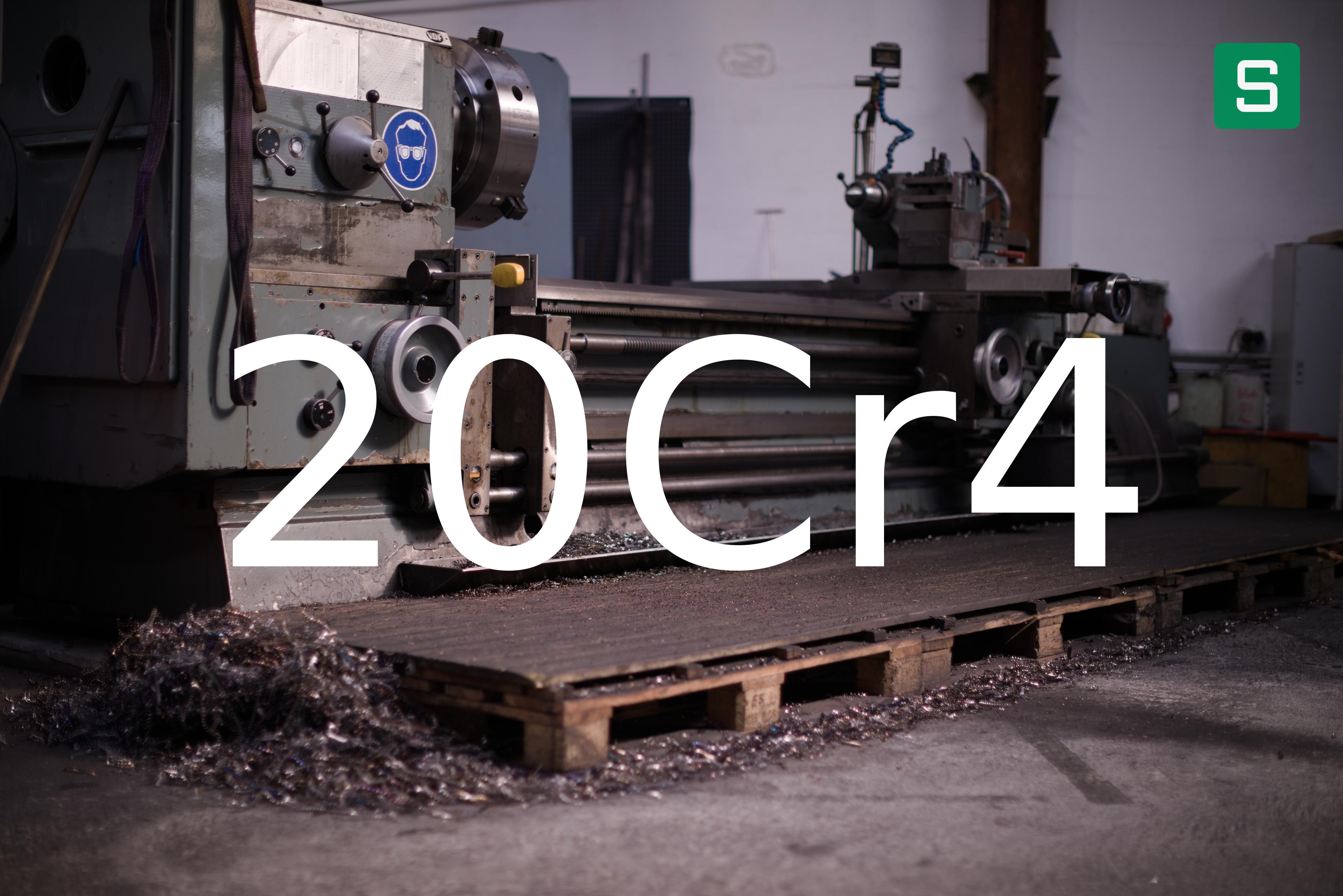 Steel Material: 20Cr4