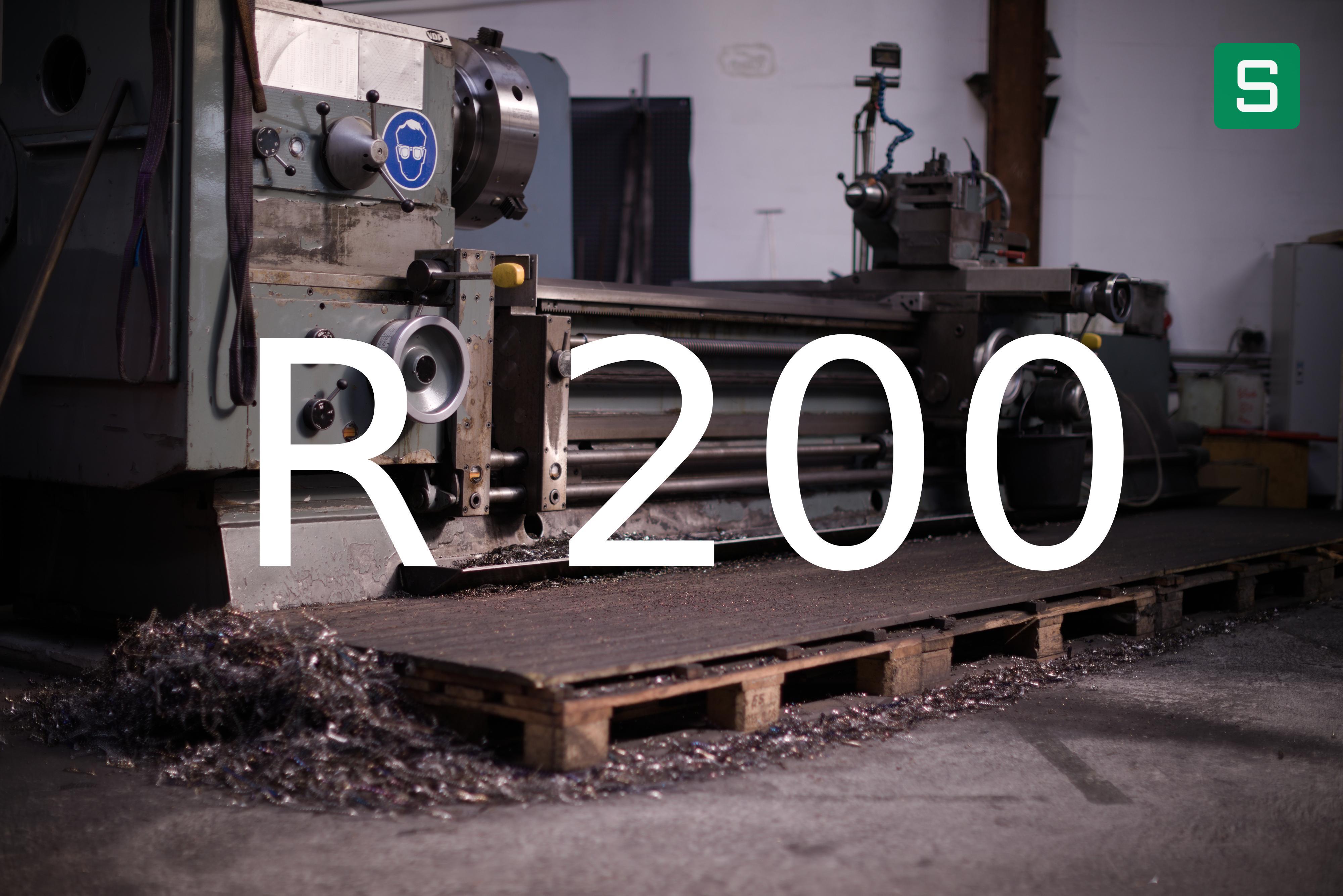 Stahlwerkstoff: R 200