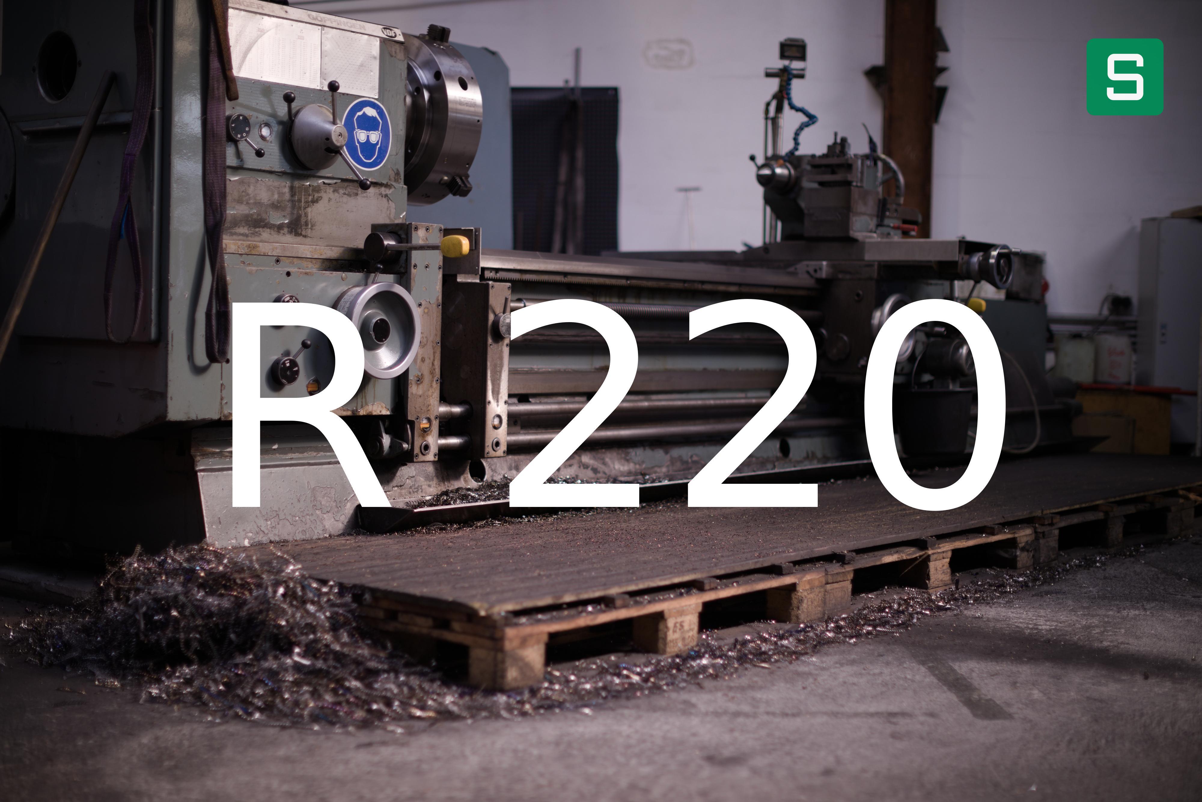 Steel Material: R 220