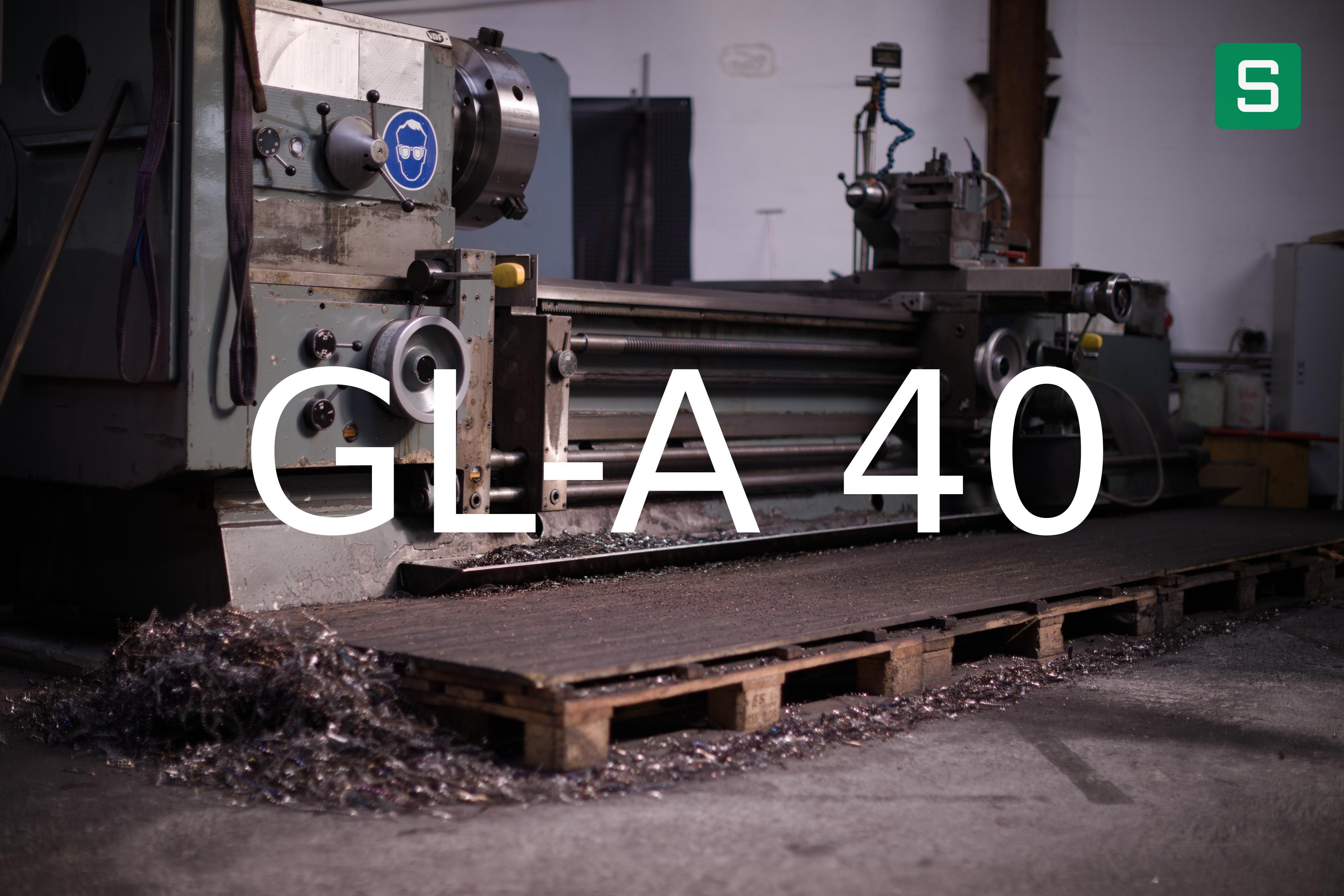 Material de Acero: GL-A 40