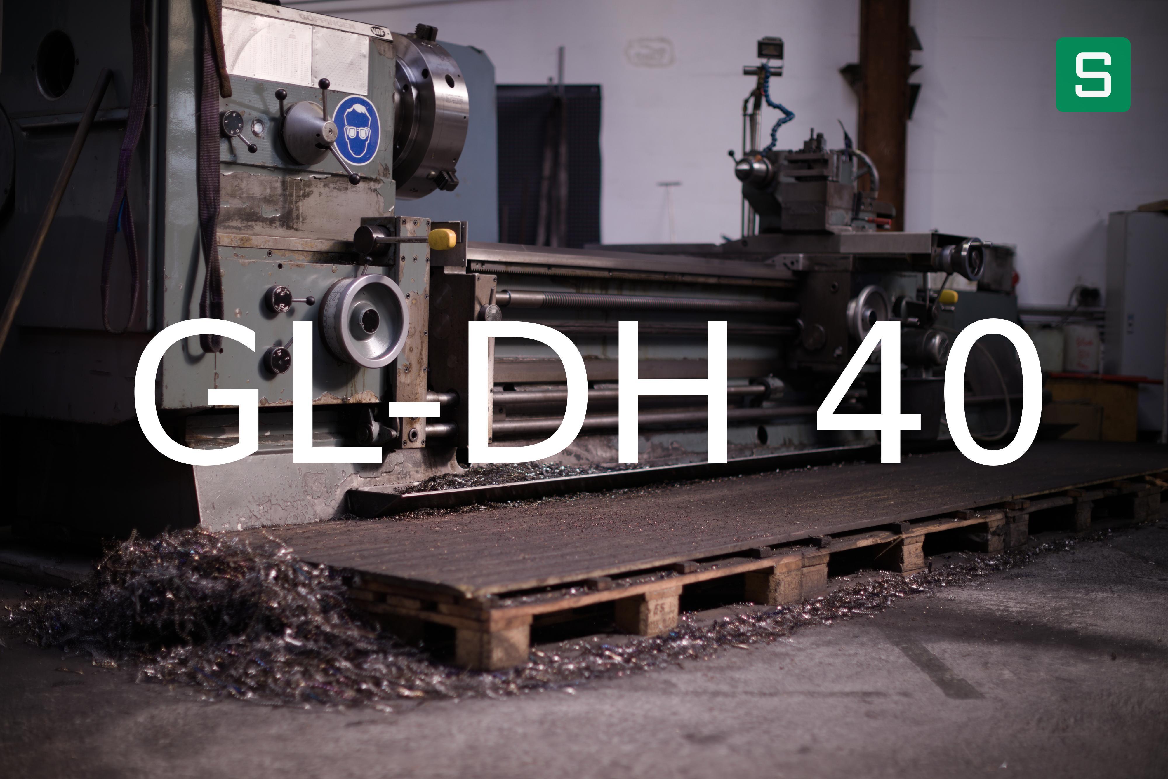 Material de Acero: GL-DH 40