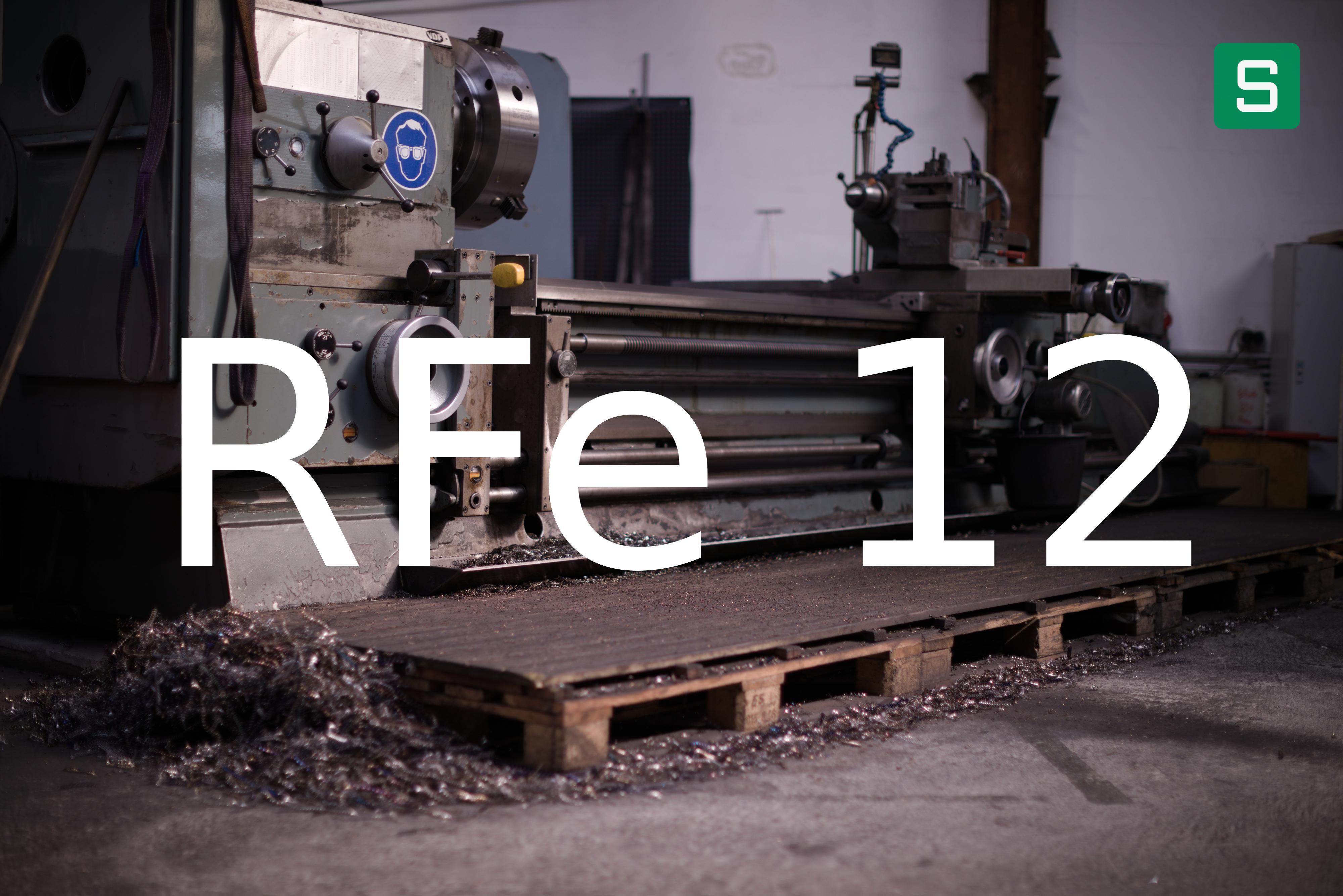 Stahlwerkstoff: RFe 12