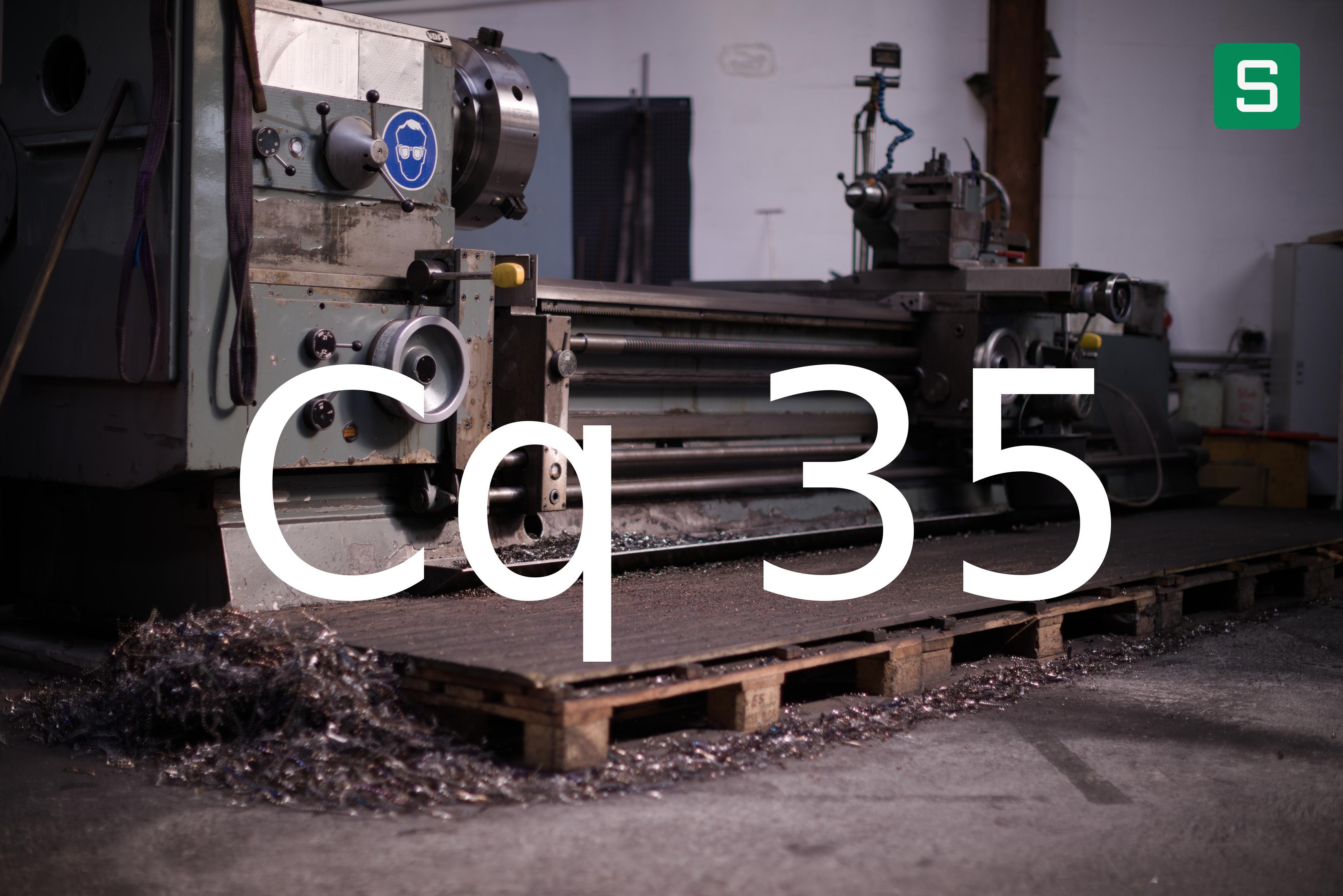 Steel Material: Cq 35