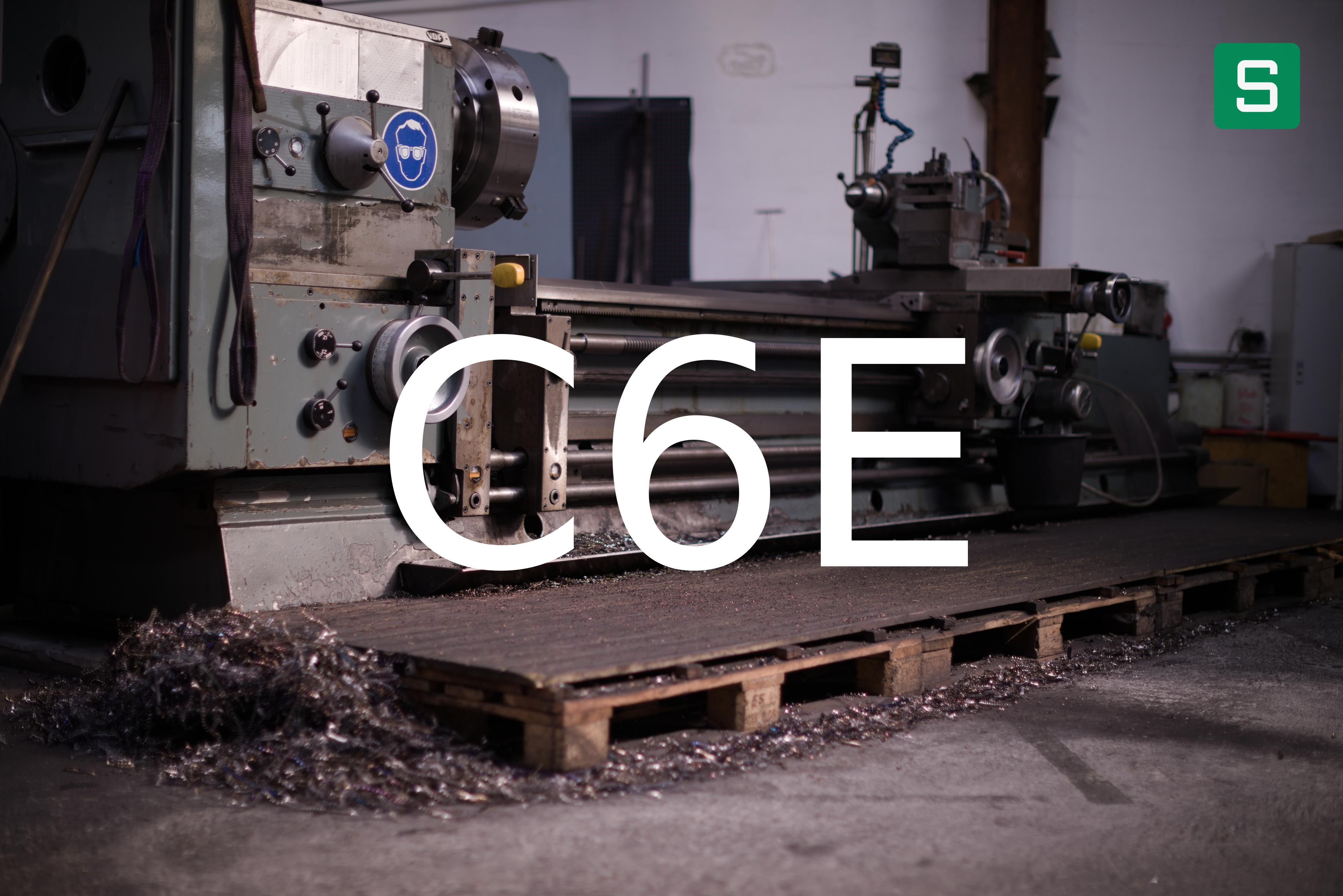 Stahlwerkstoff: C6E