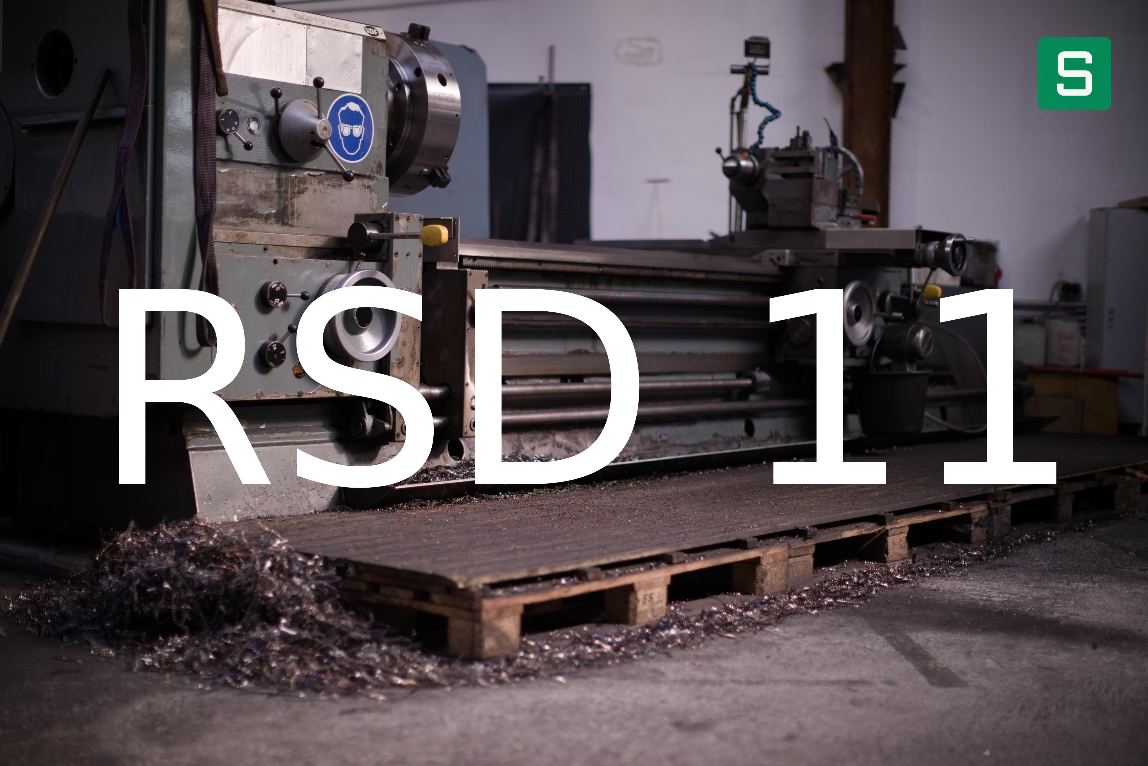 Stahlwerkstoff: RSD 11