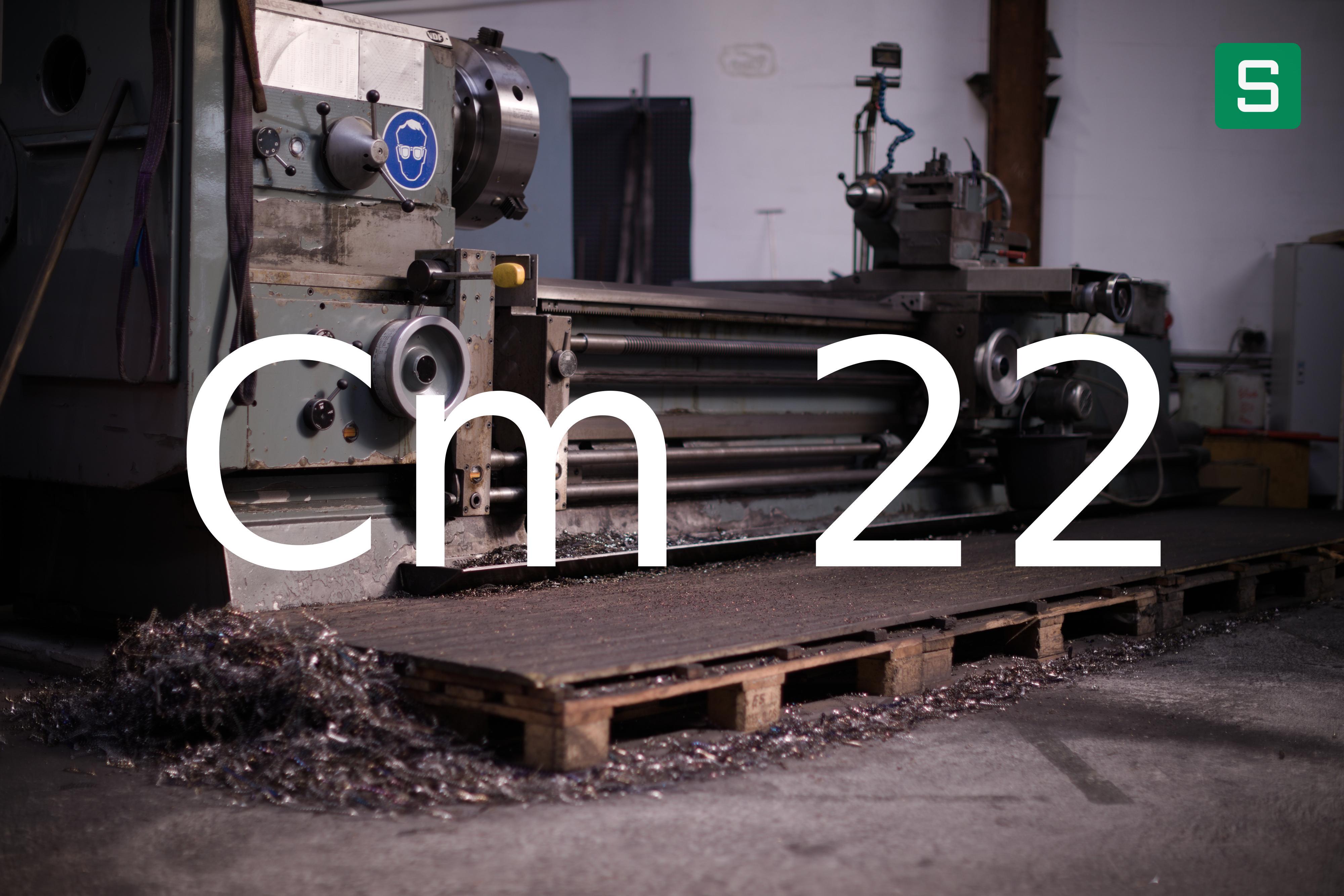 Steel Material: Cm 22