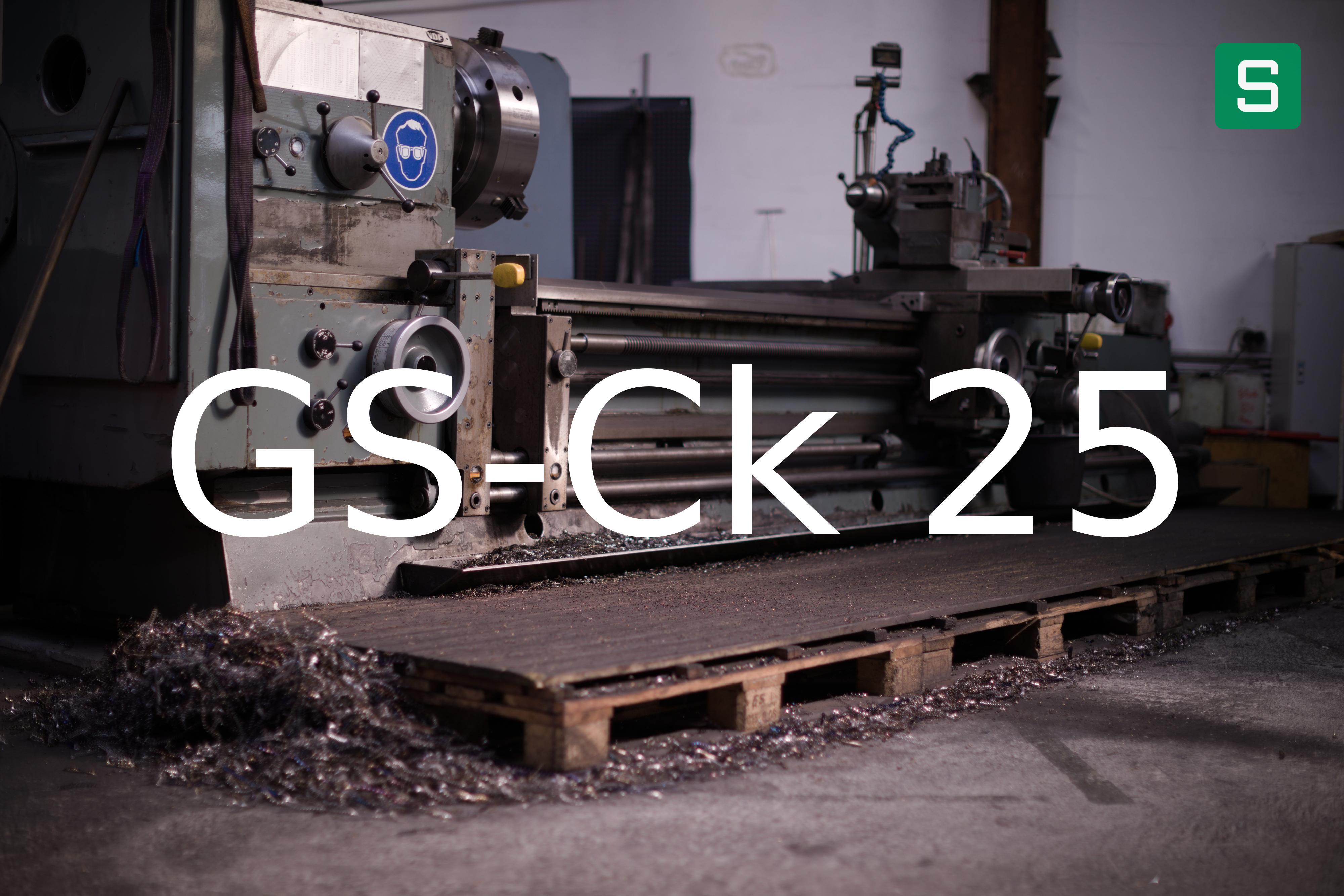Steel Material: GS-Ck 25