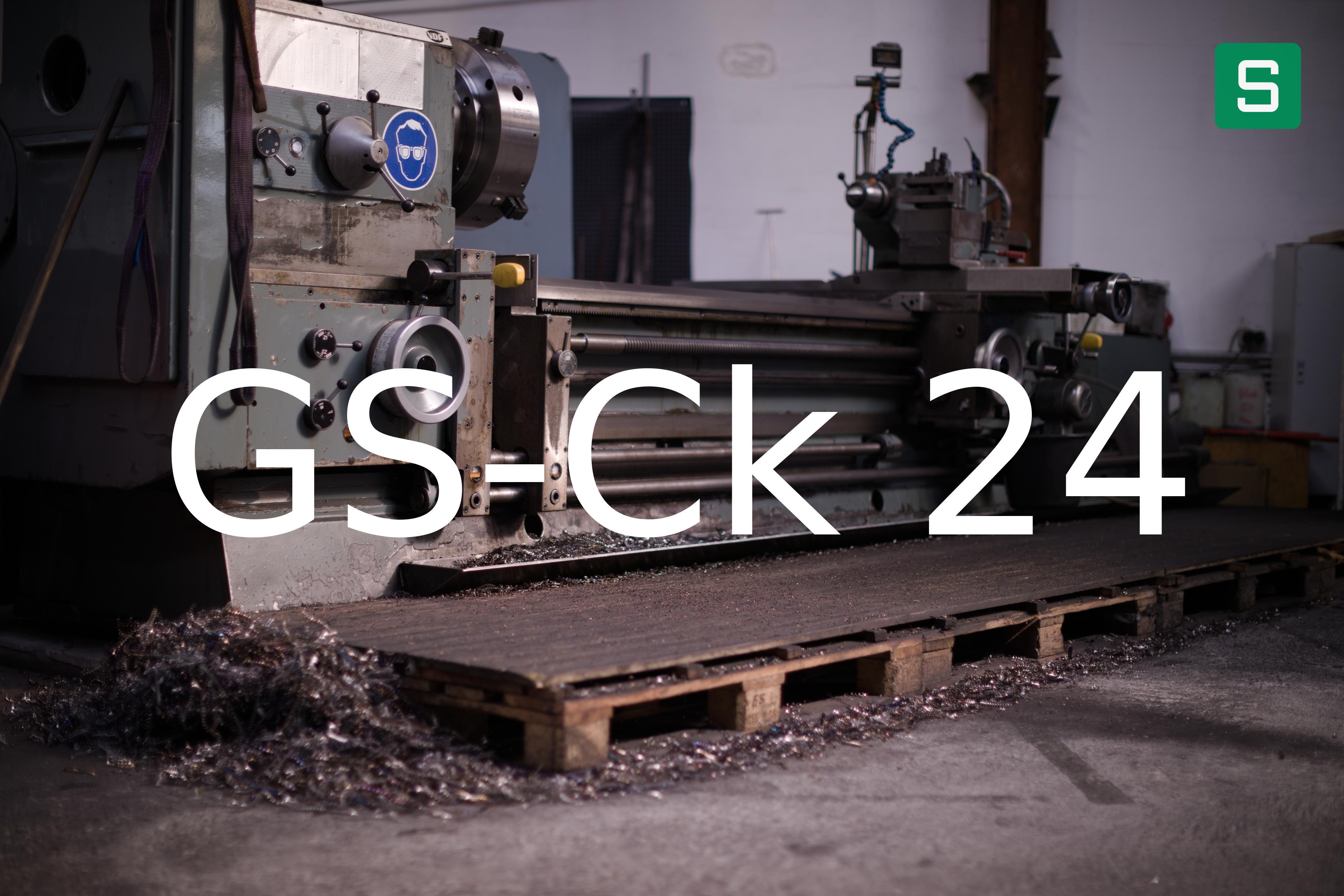 Steel Material: GS-Ck 24