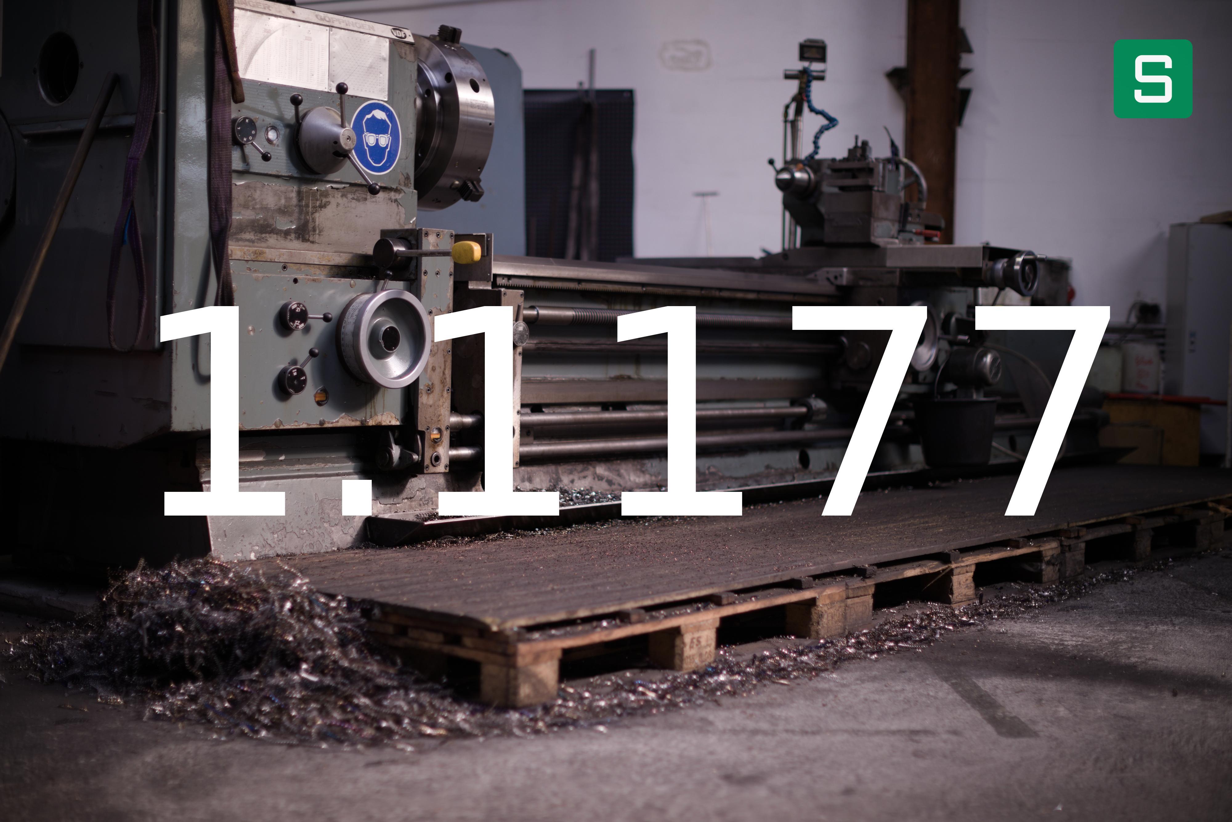 Steel Material: 1.1177