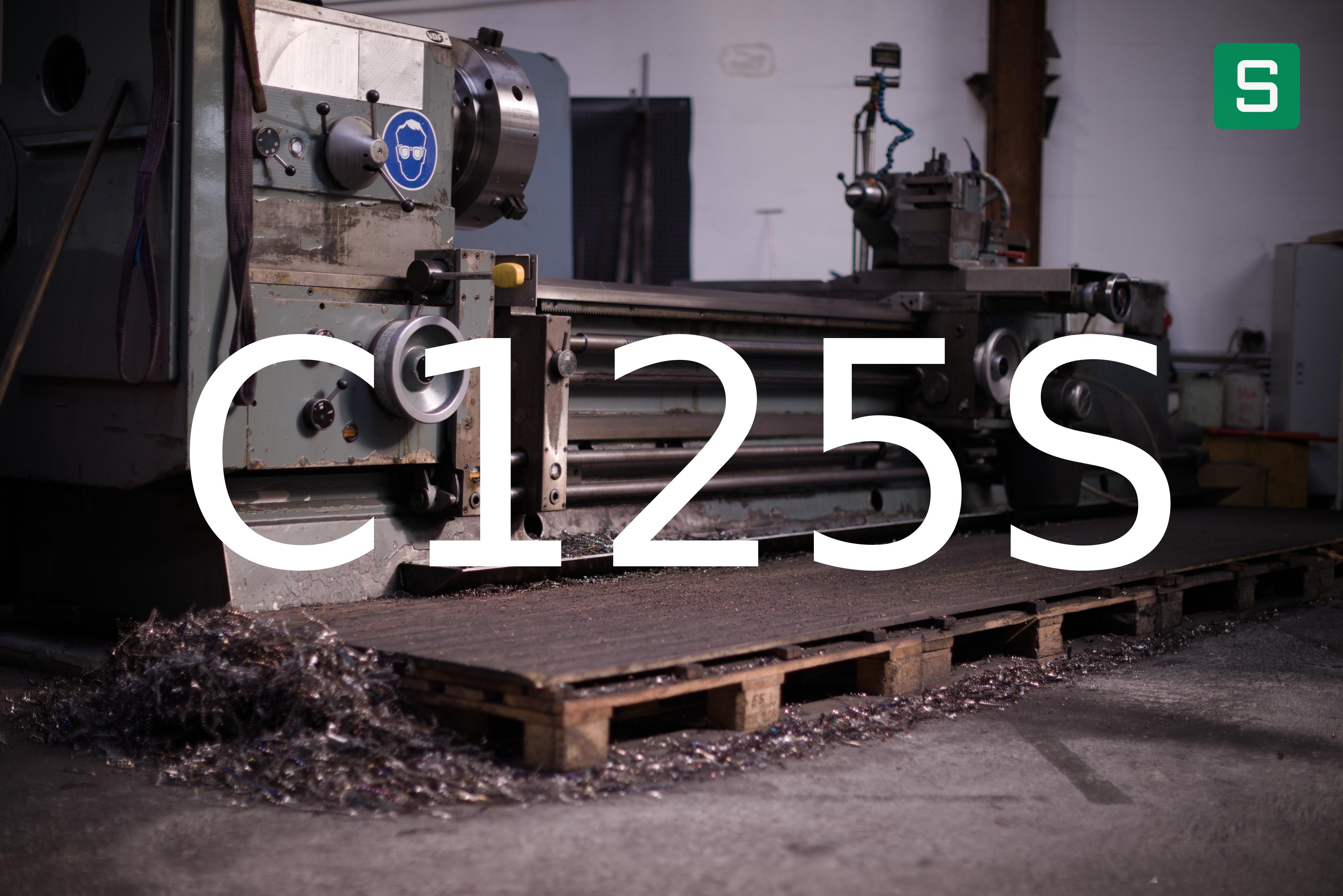 Stahlwerkstoff: C125S