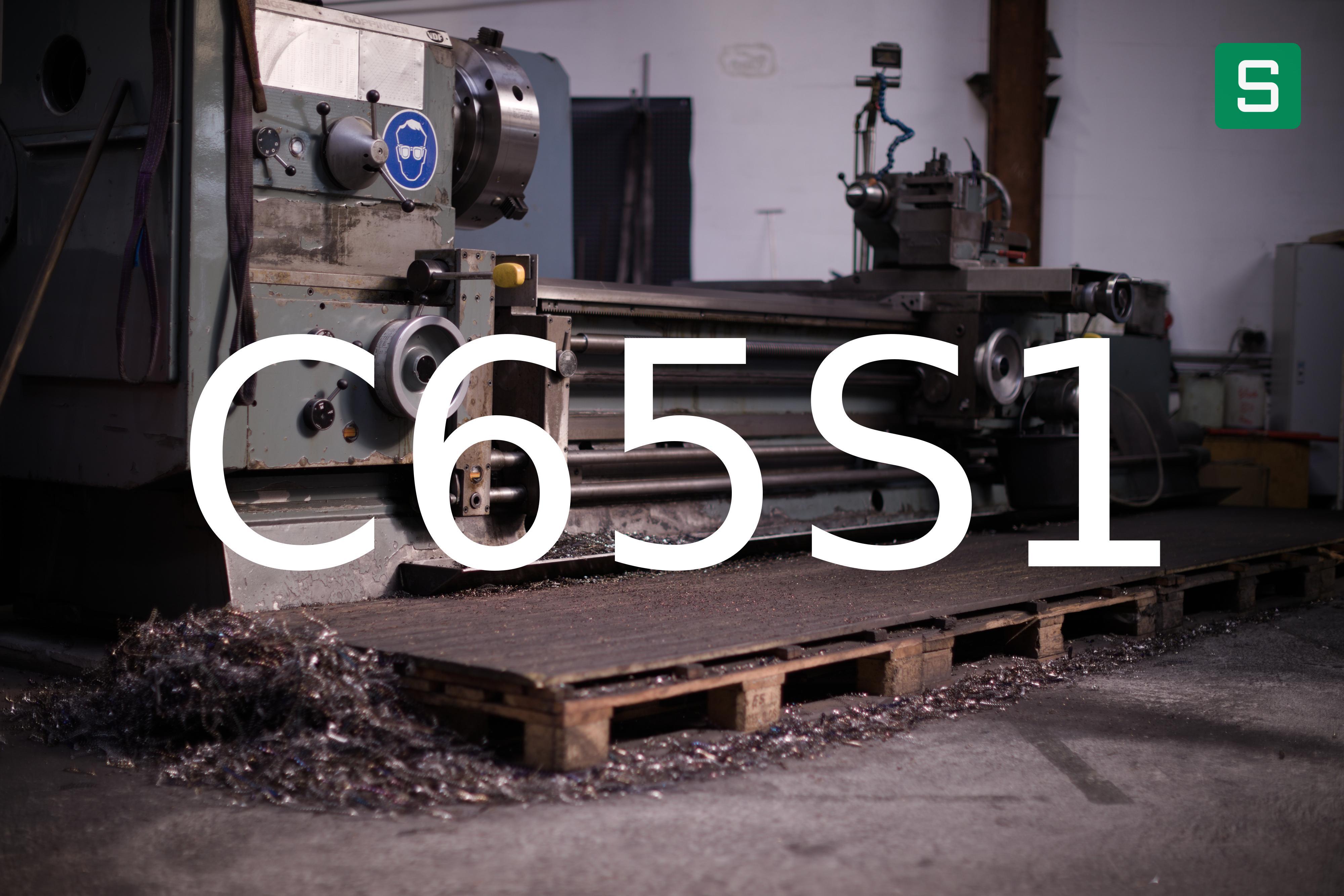 Stahlwerkstoff: C65S1