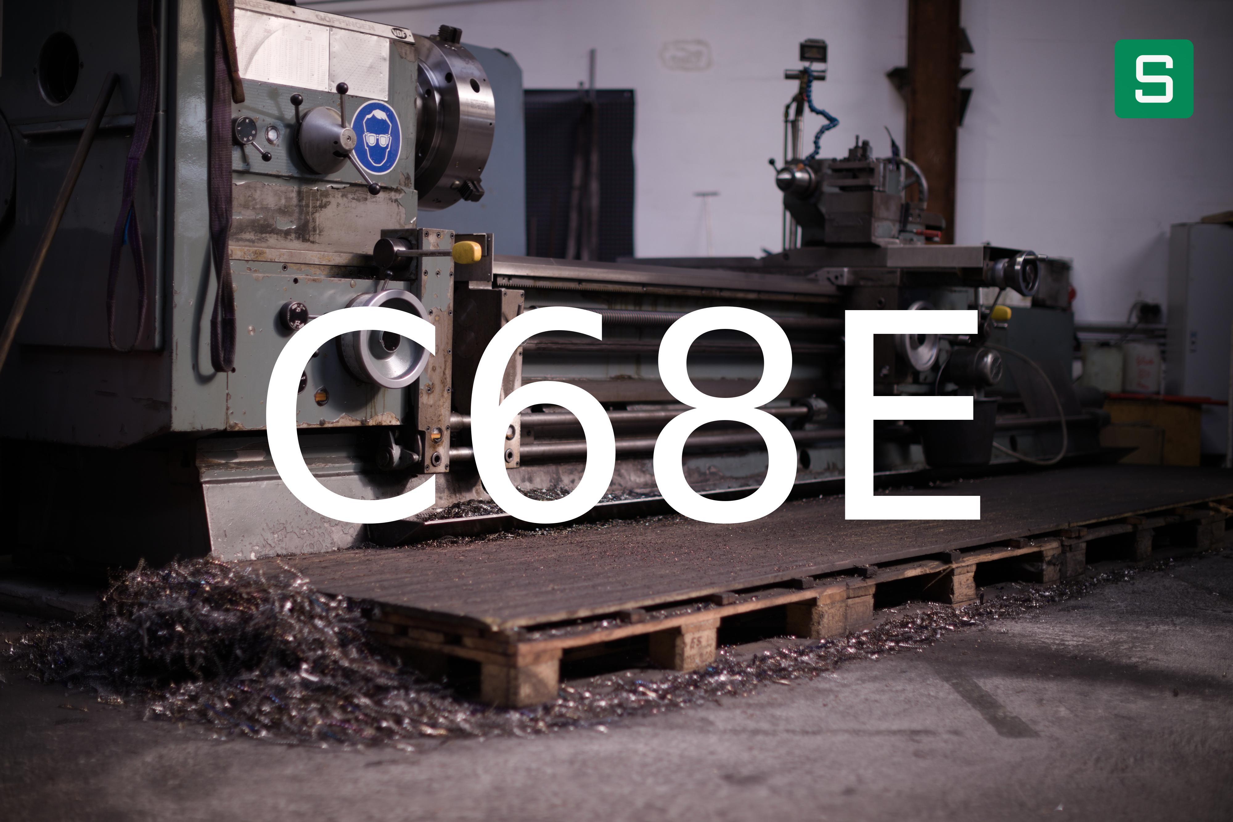 Stahlwerkstoff: C68E