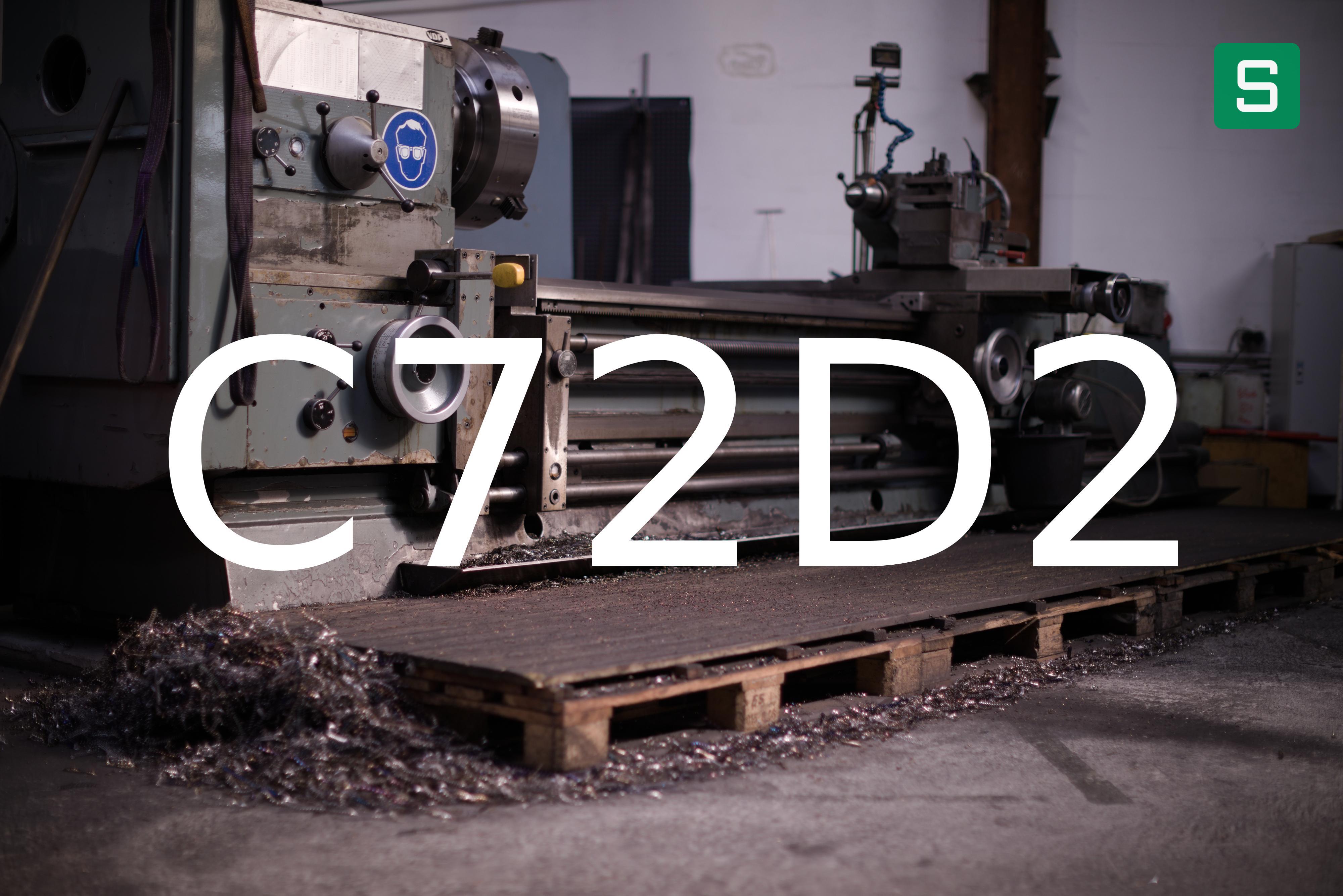 Stahlwerkstoff: C72D2