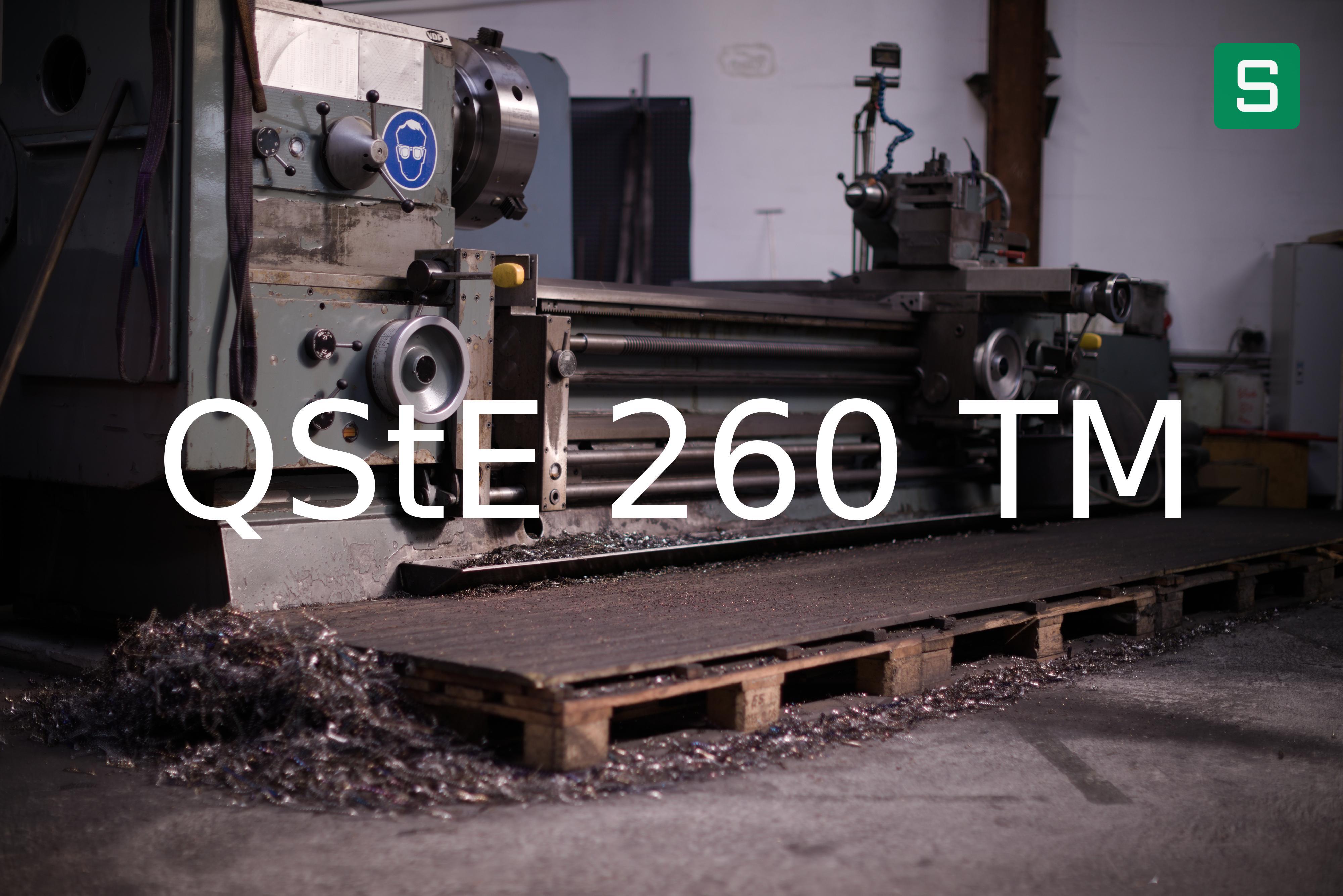 Steel Material: QStE 260 TM