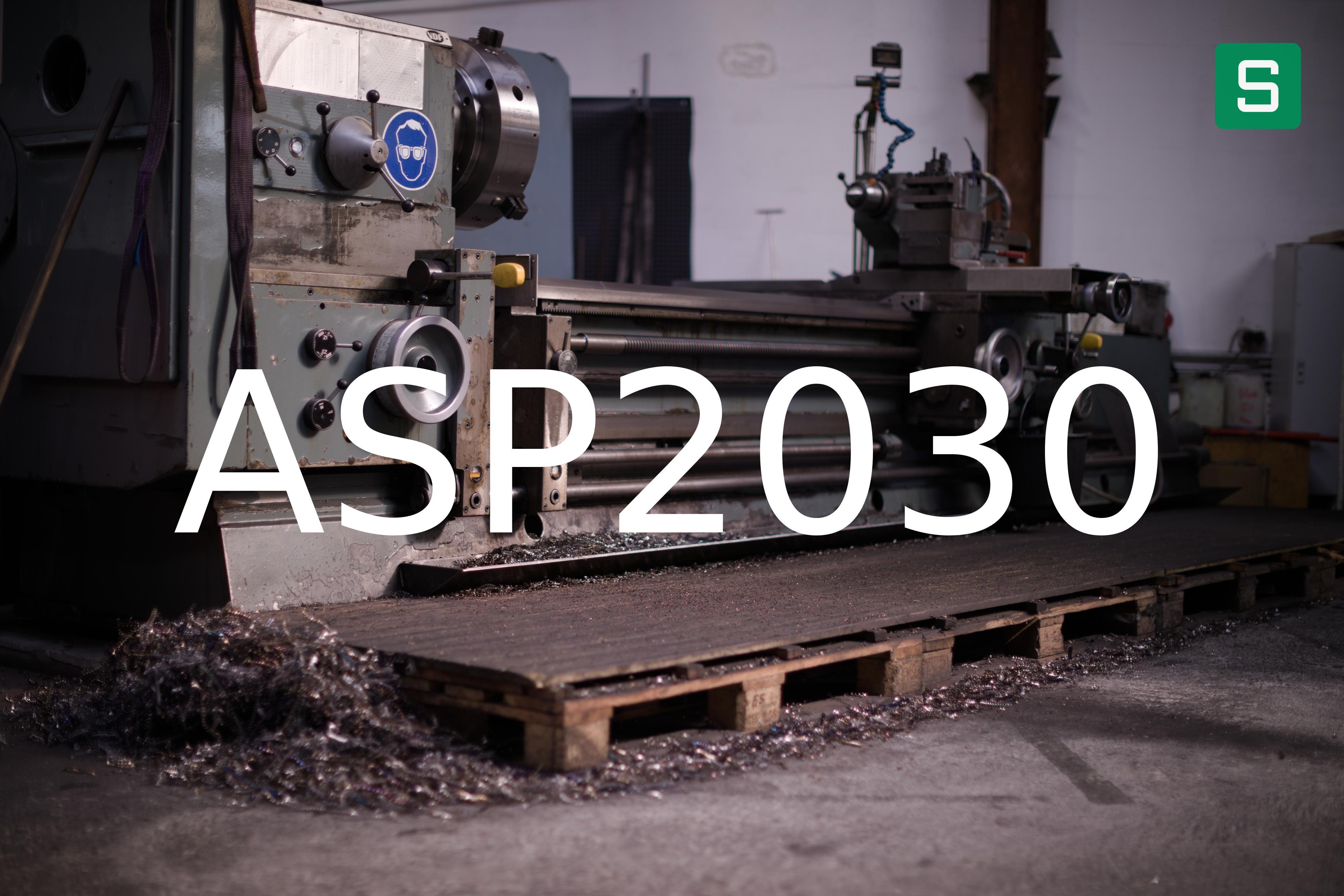 Steel Material: ASP2030