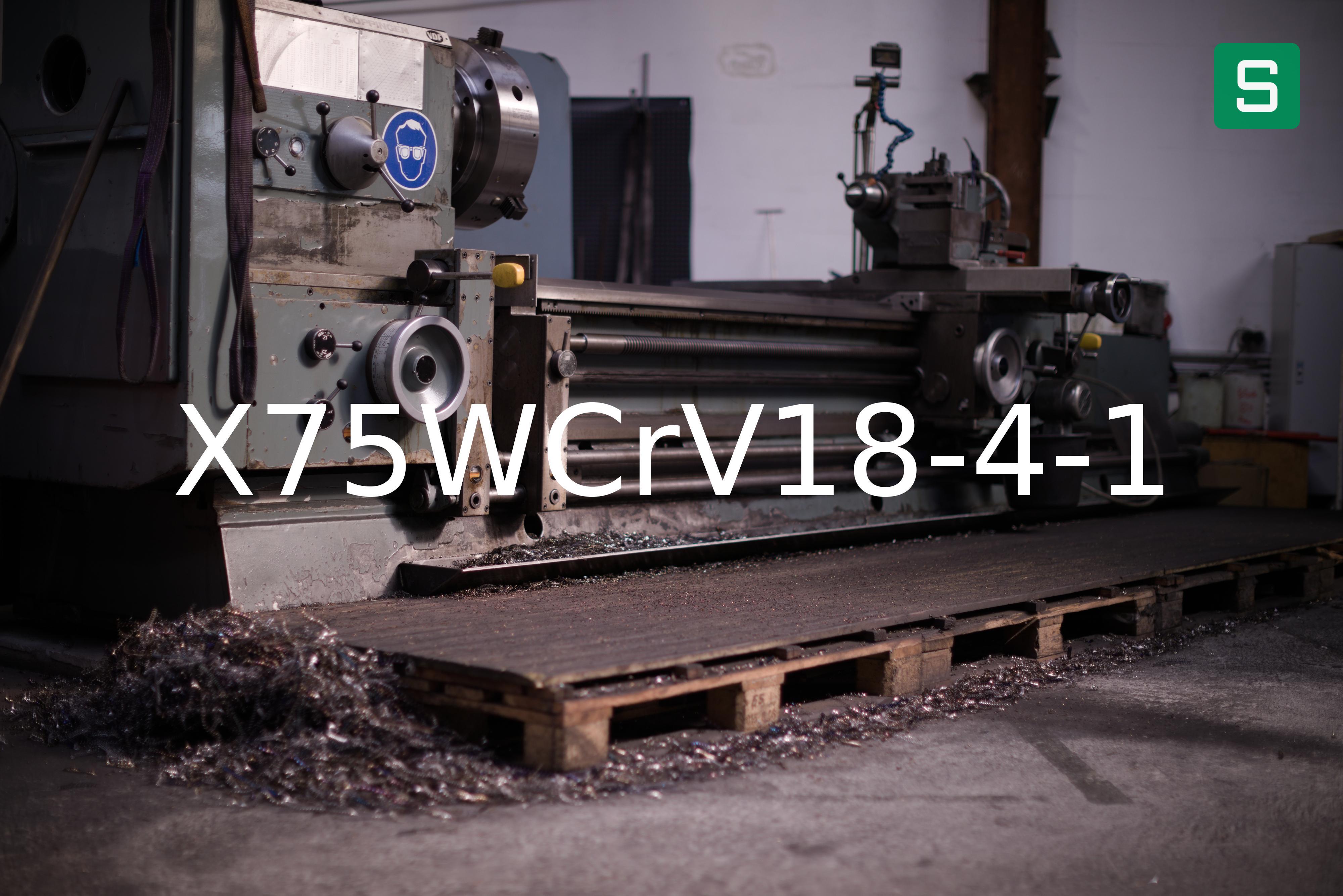 Steel Material: X75WCrV18-4-1