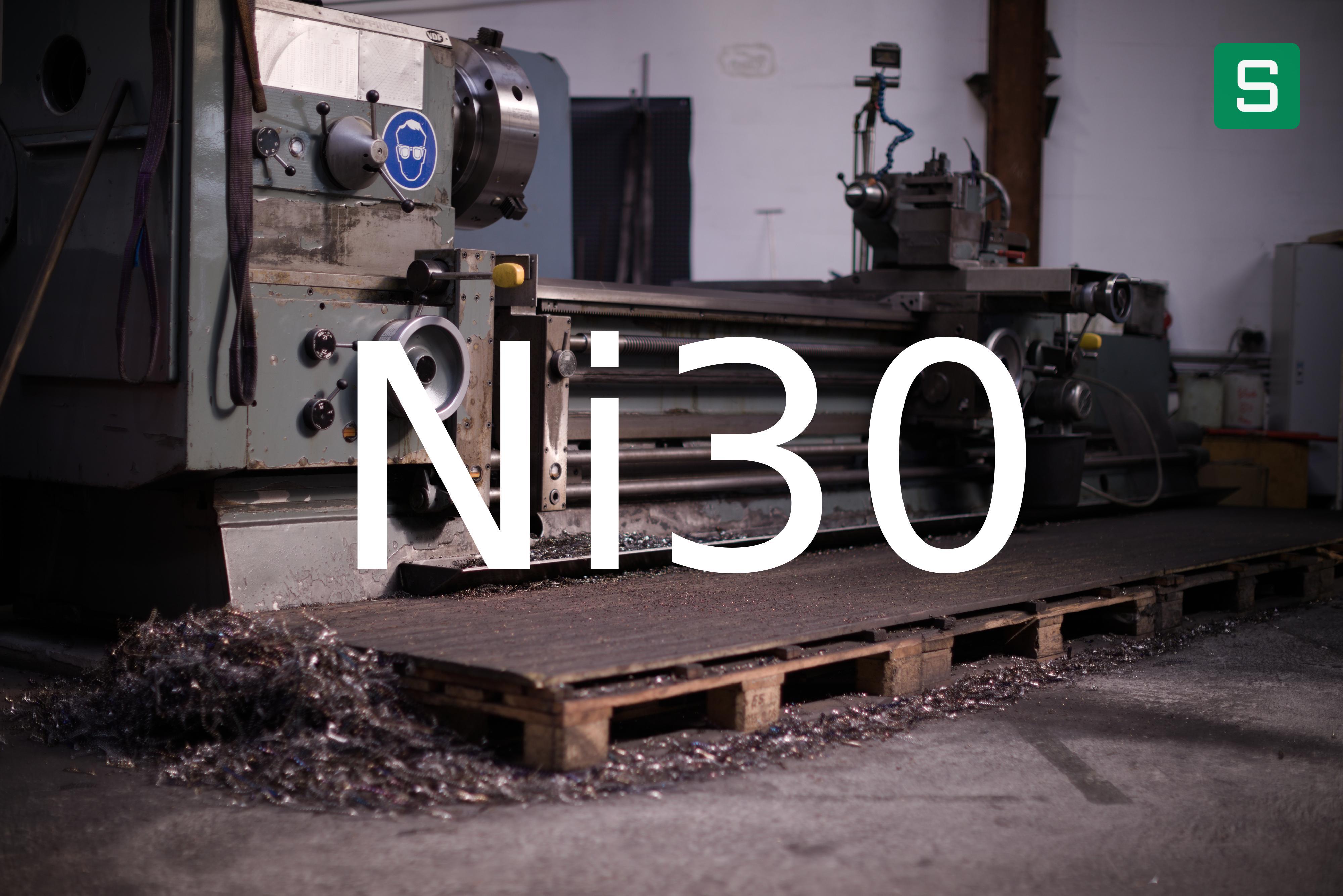 Stahlwerkstoff: Ni30