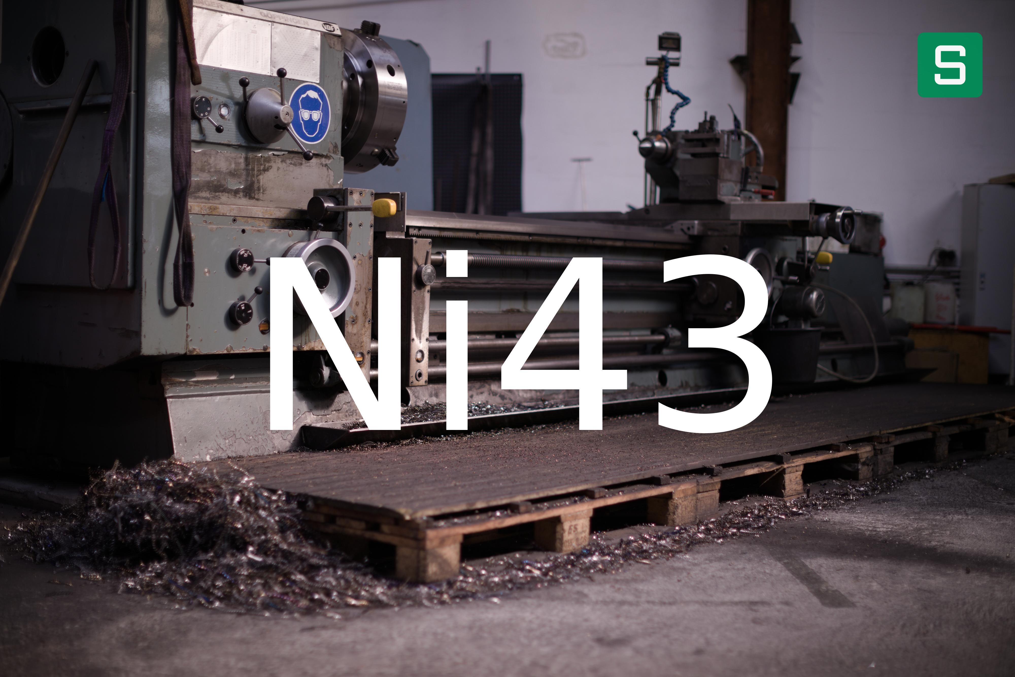 Stahlwerkstoff: Ni43