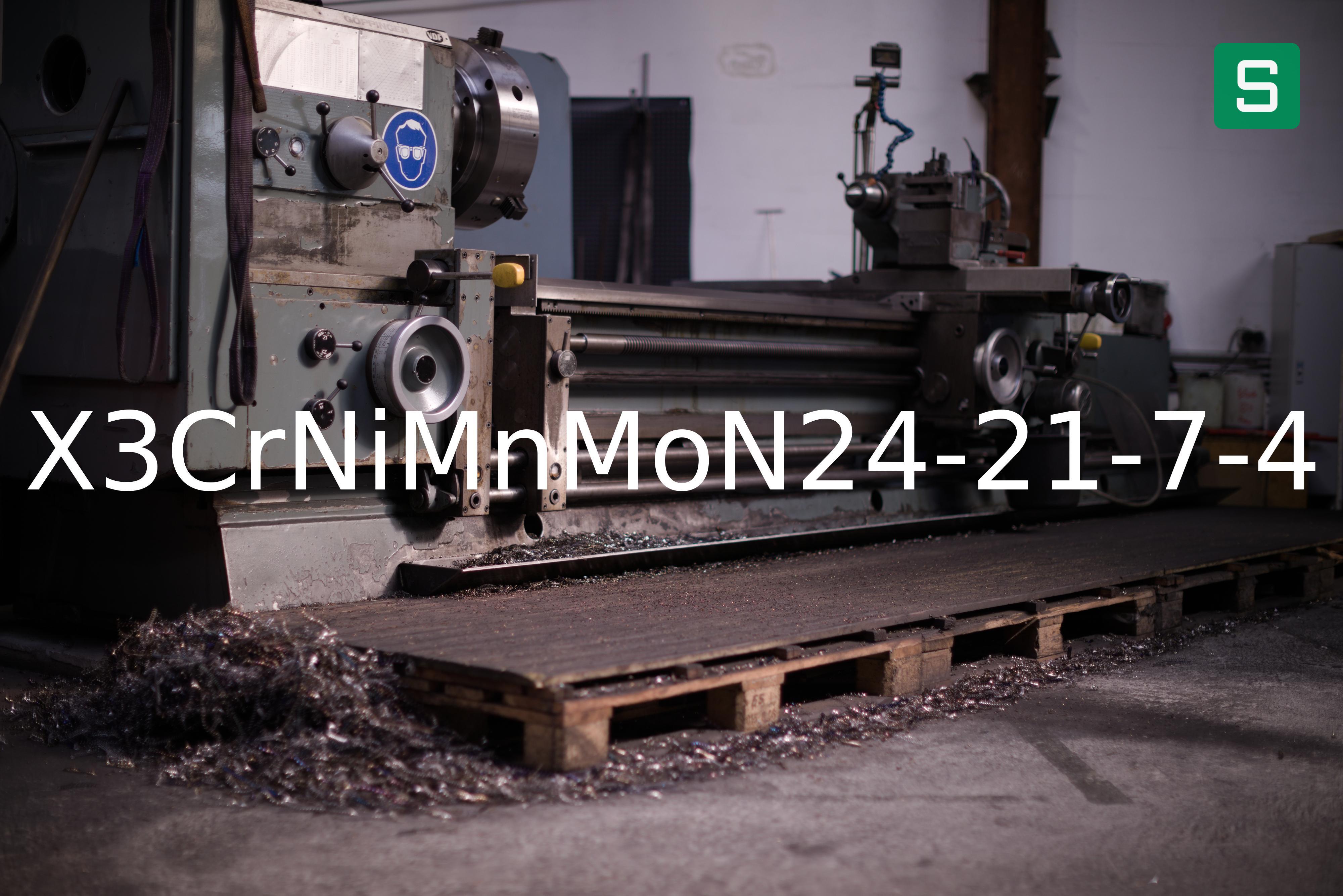 Steel Material: X3CrNiMnMoN24-21-7-4