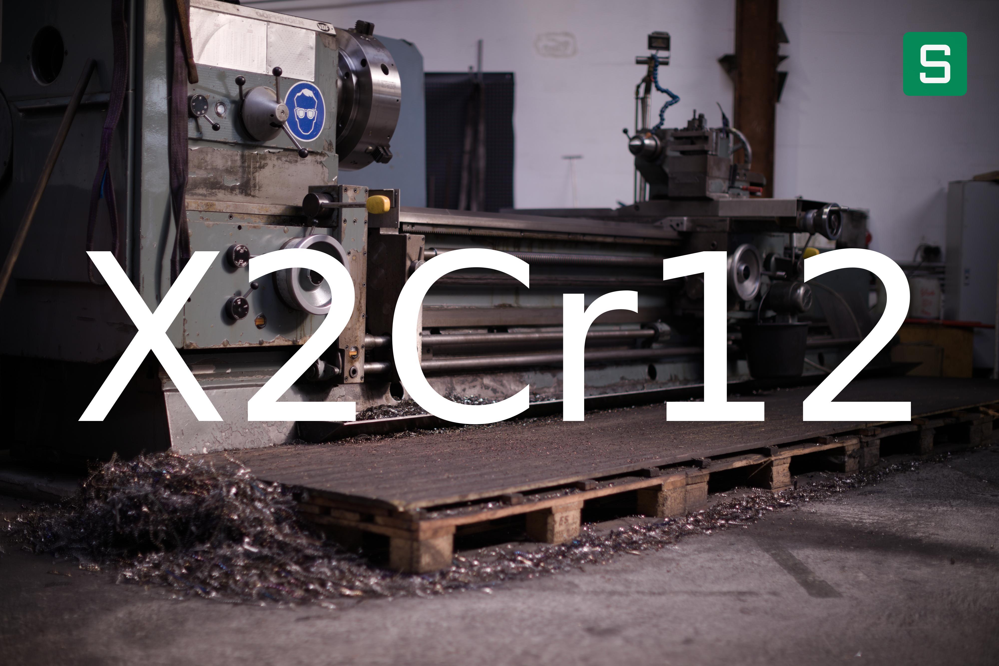 Material de Acero: X2Cr12