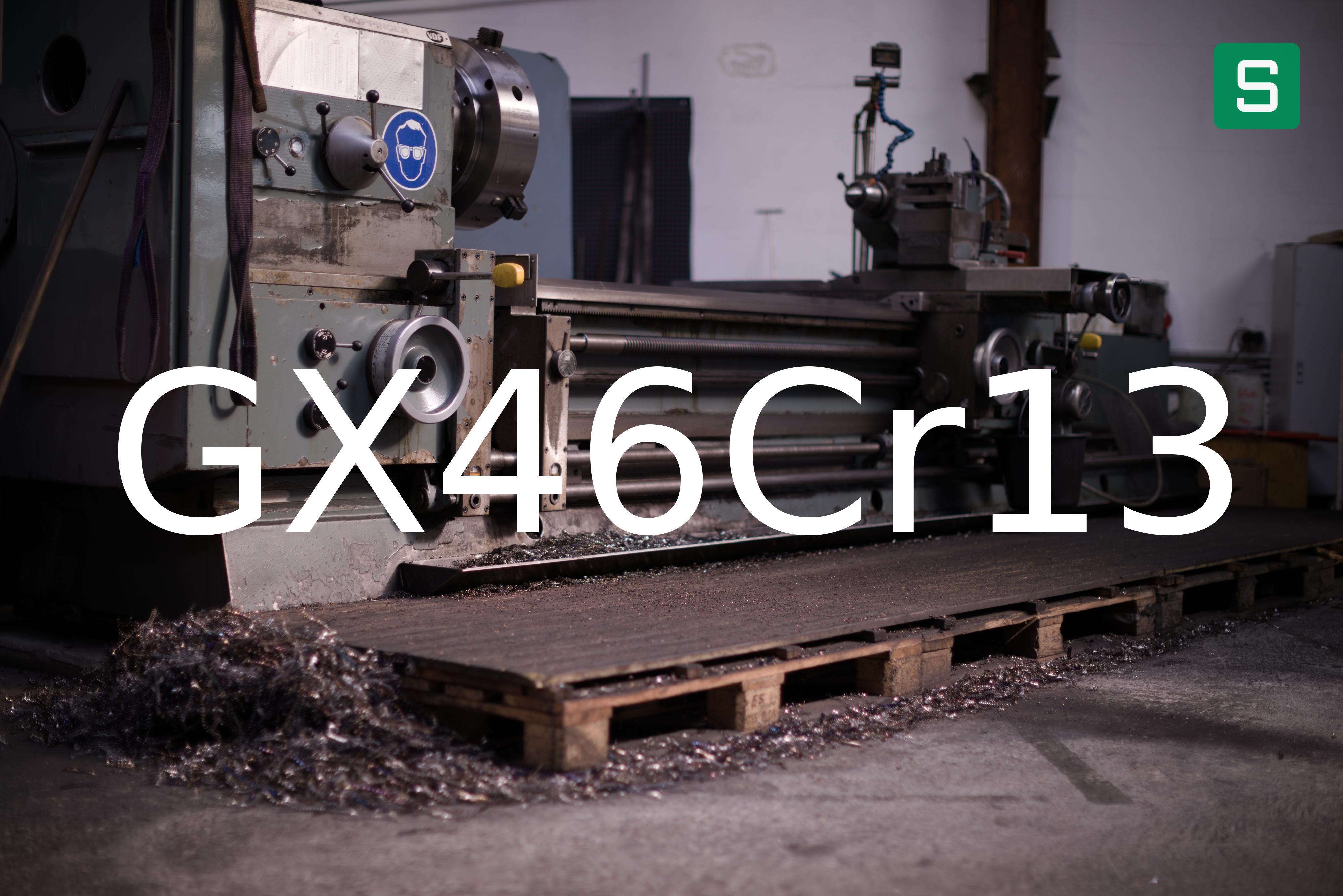 Material de Acero: GX46Cr13