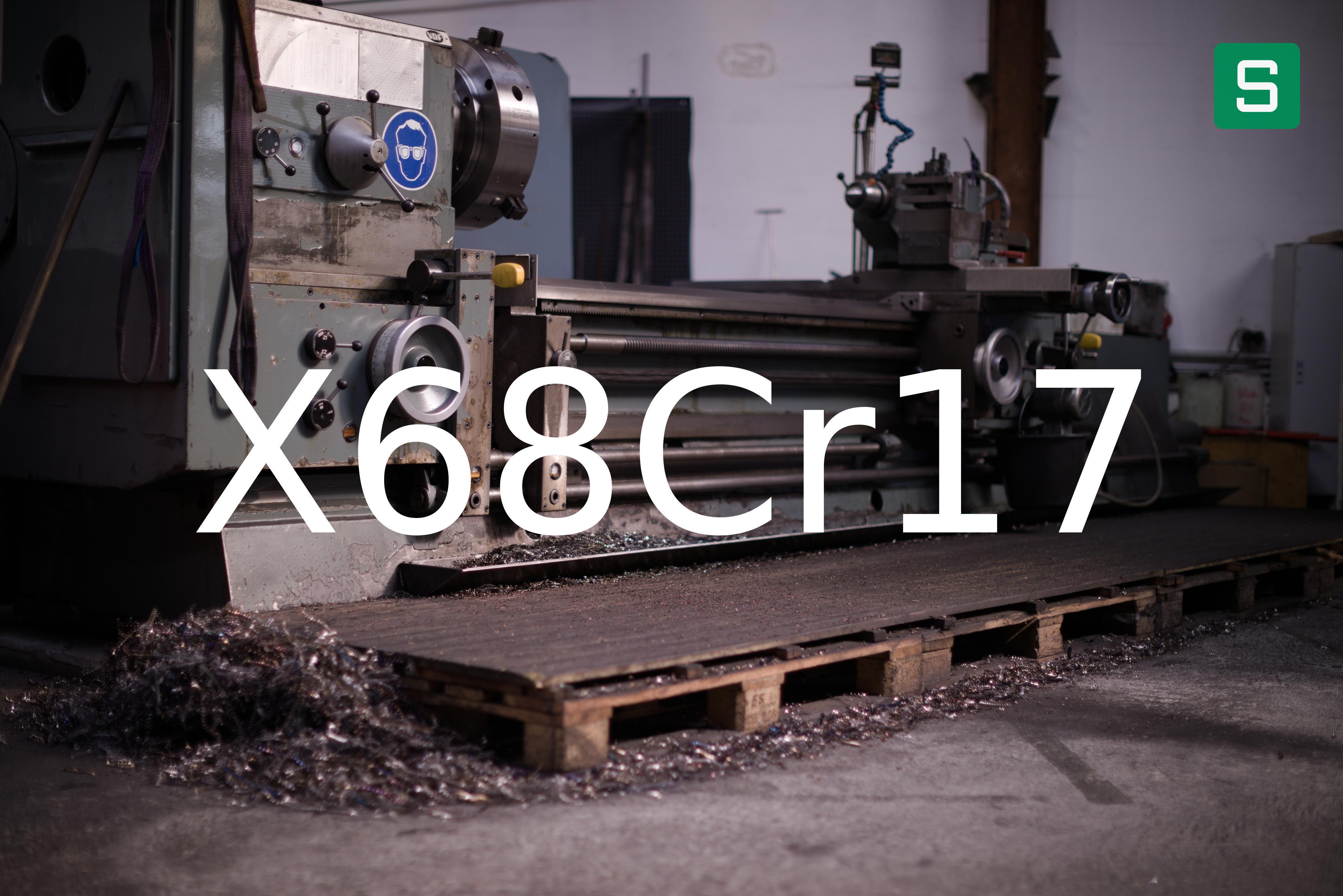 Steel Material: X68Cr17