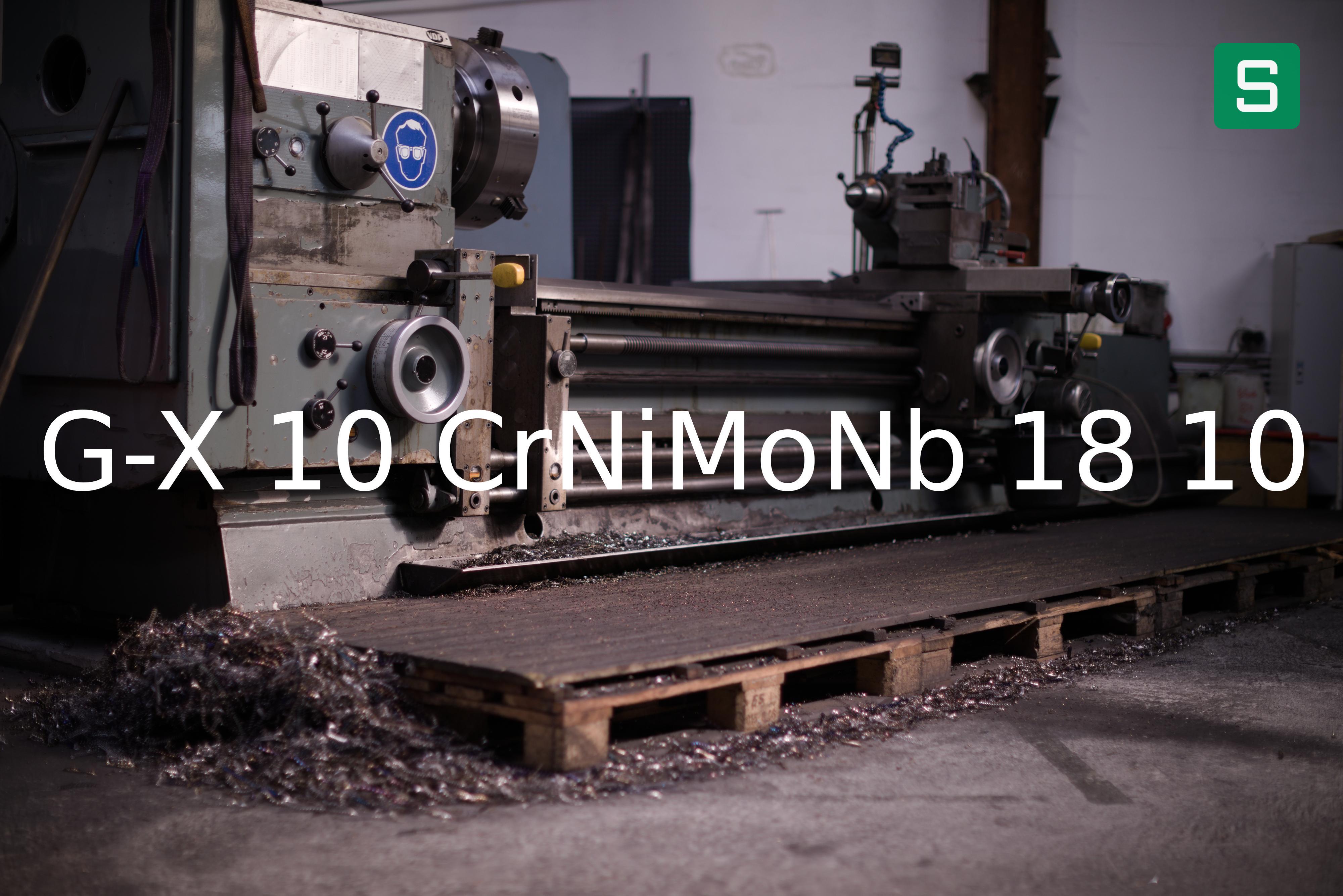 Steel Material: G-X 10 CrNiMoNb 18 10