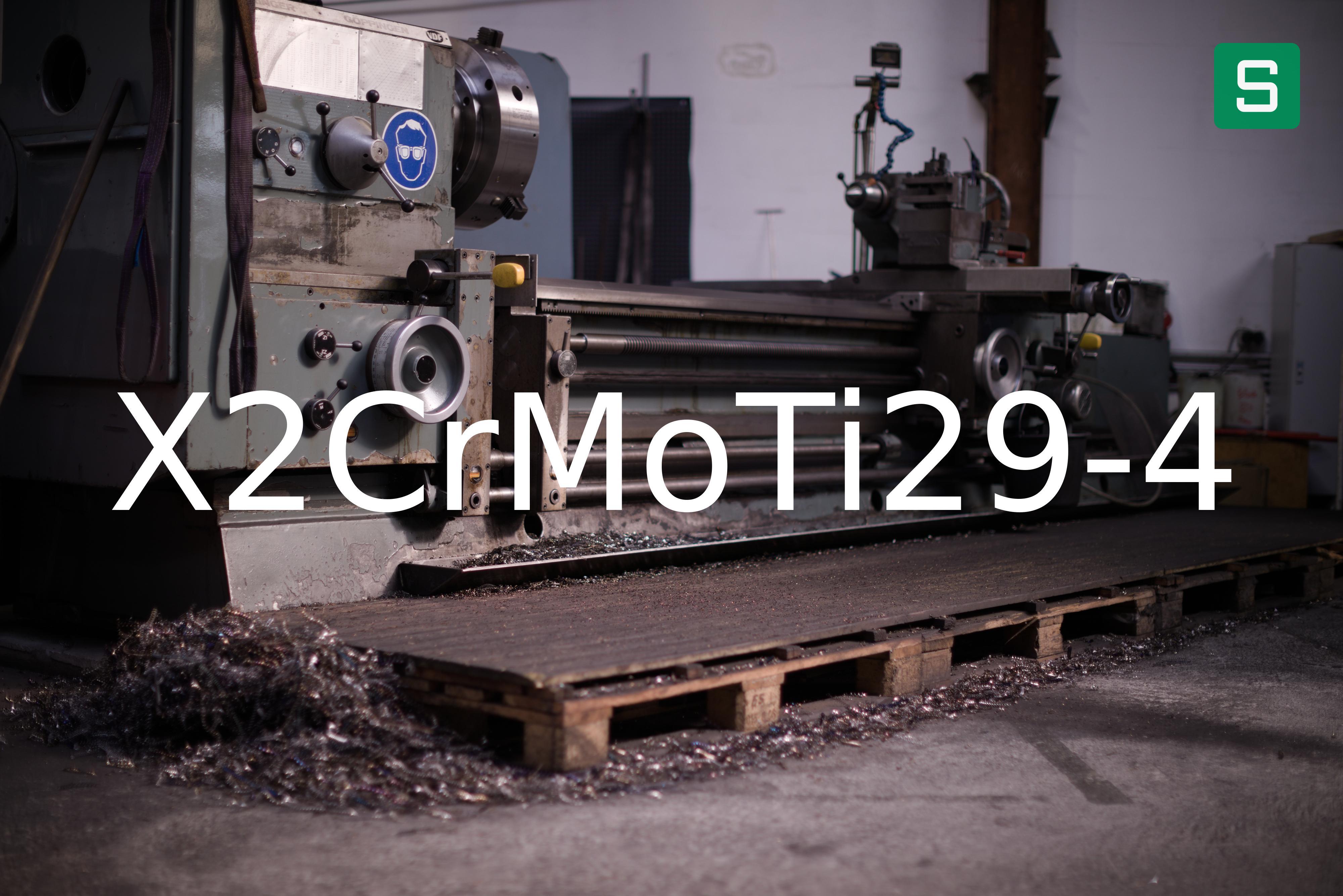 Steel Material: X2CrMoTi29-4