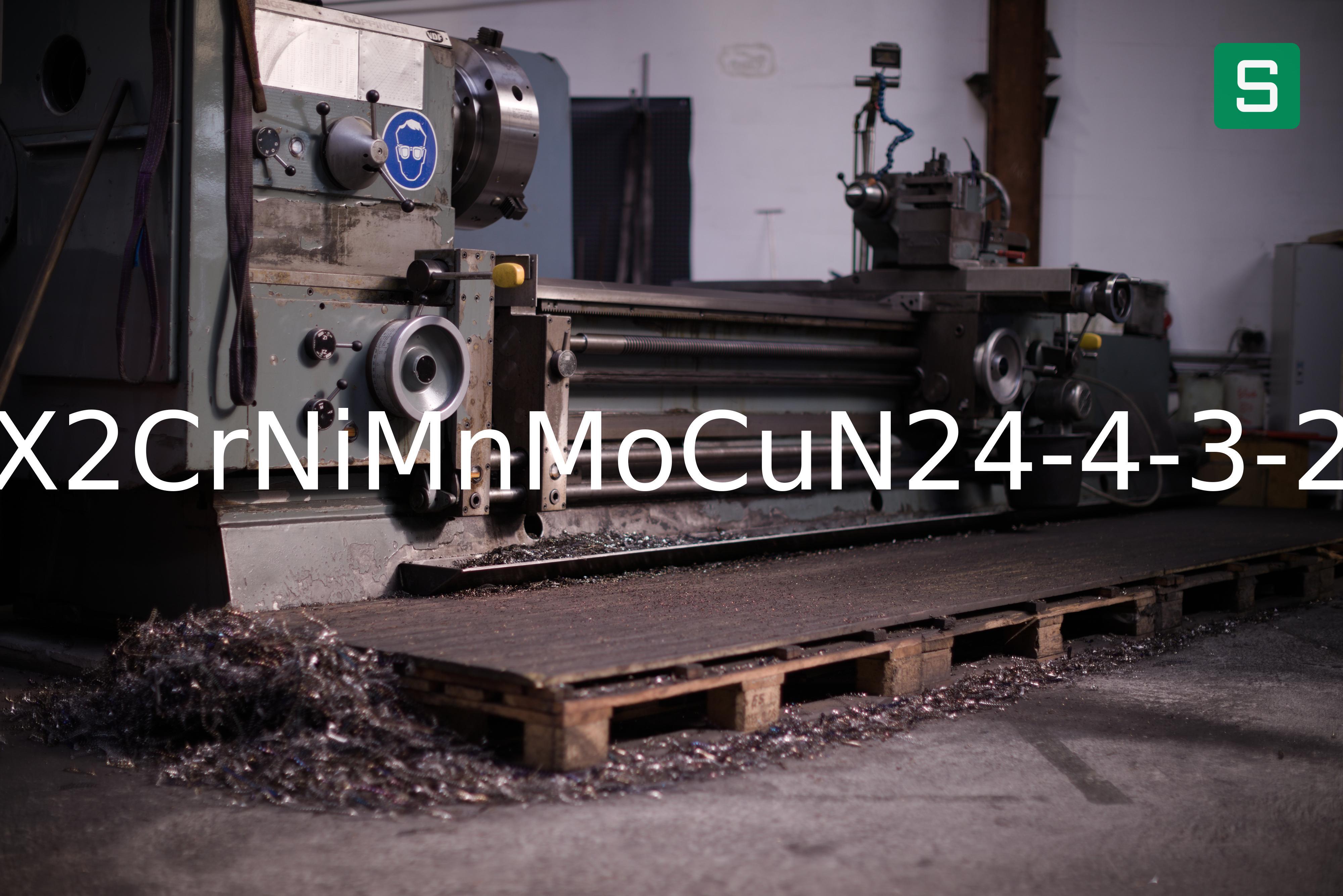 Steel Material: X2CrNiMnMoCuN24-4-3-2
