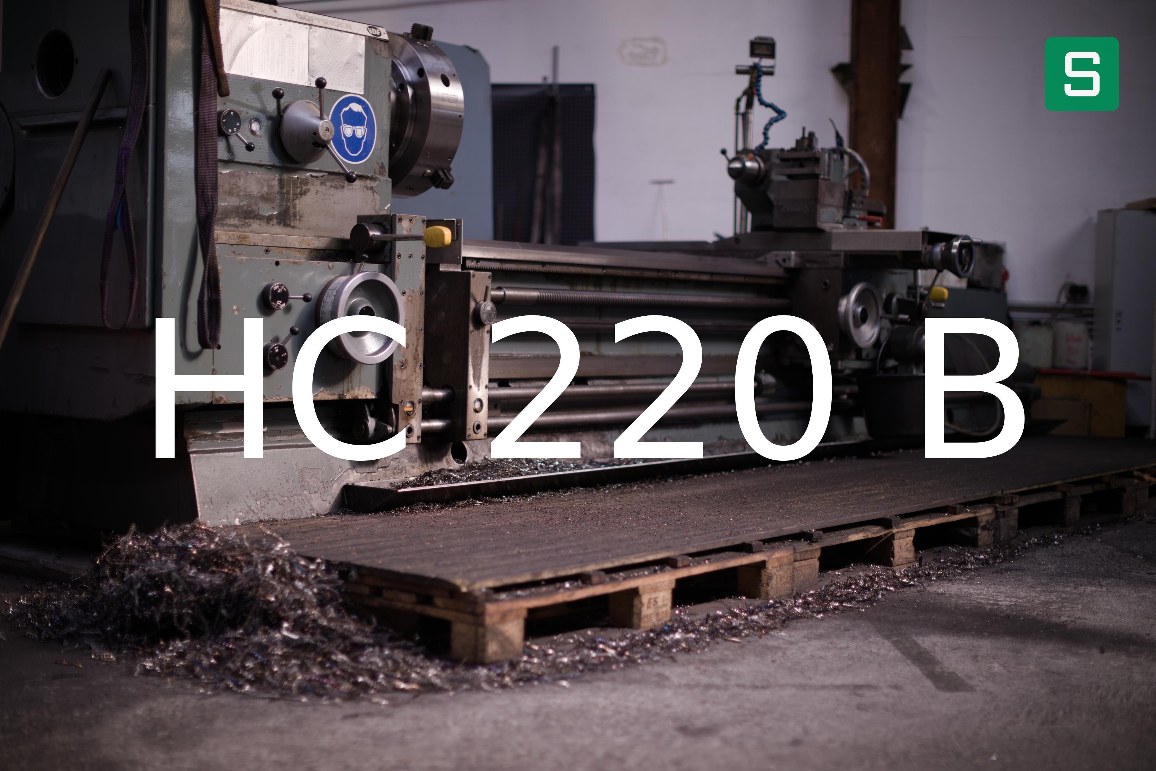 Material de Acero: HC 220 B