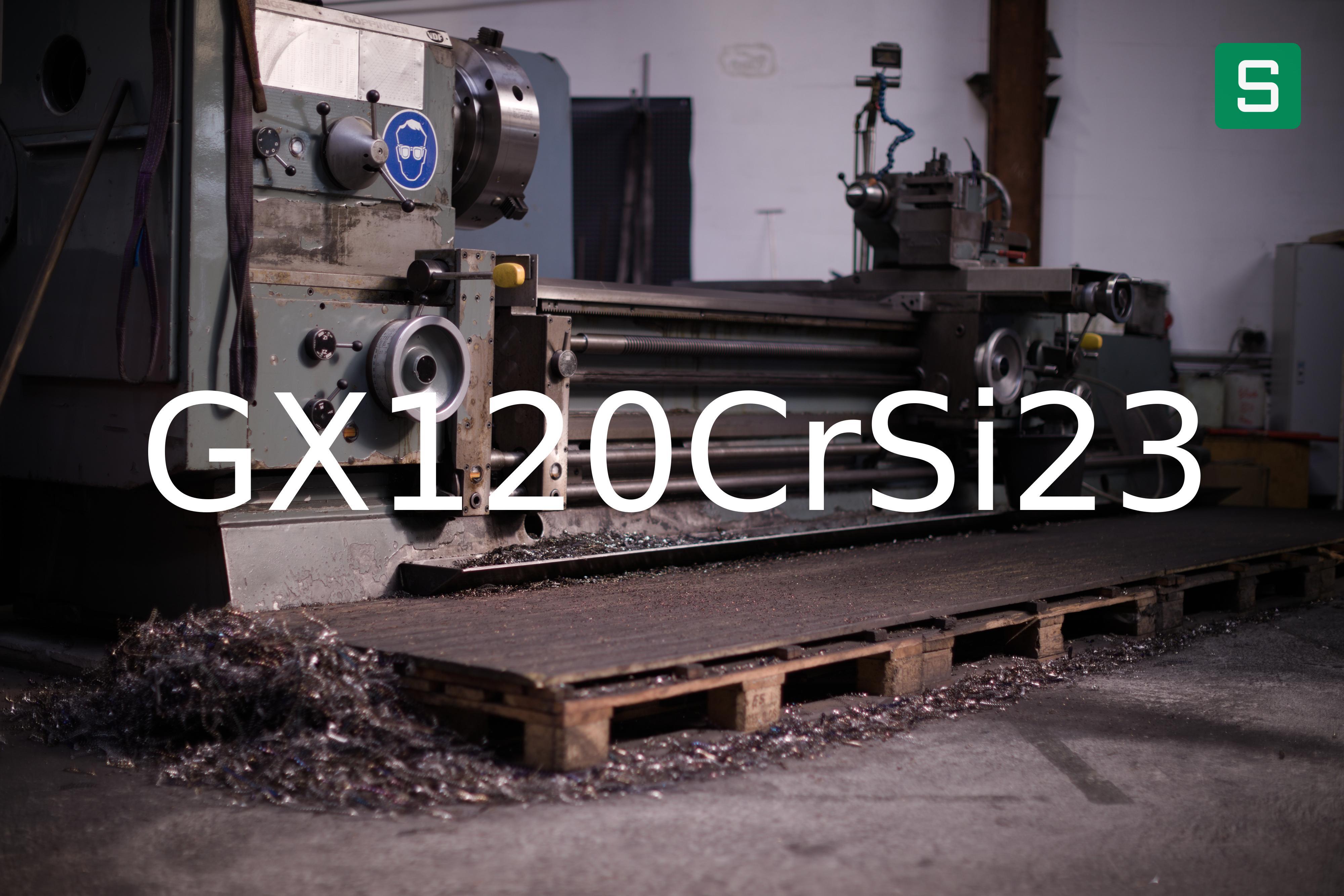 Stahlwerkstoff: GX120CrSi23
