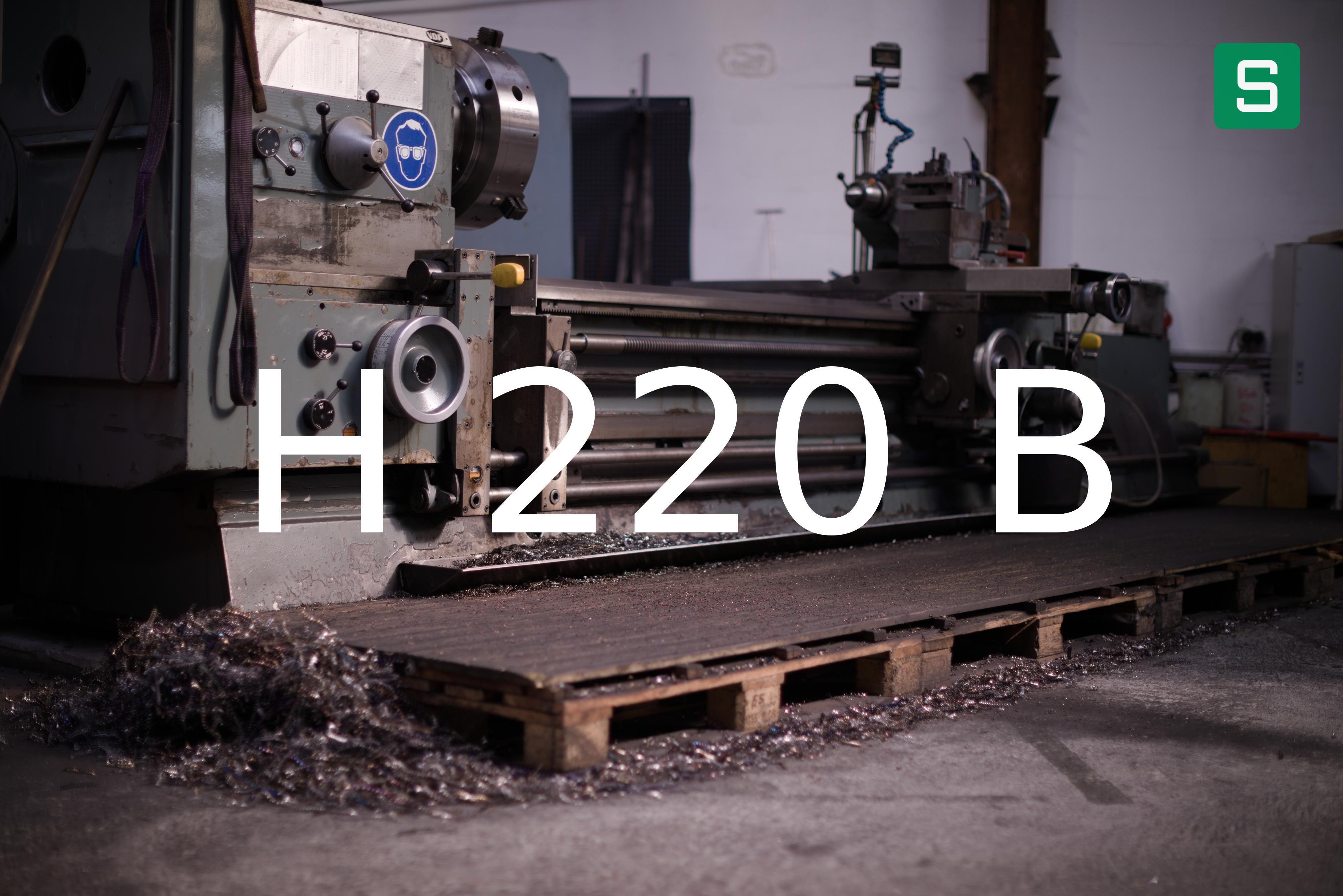 Steel Material: H 220 B