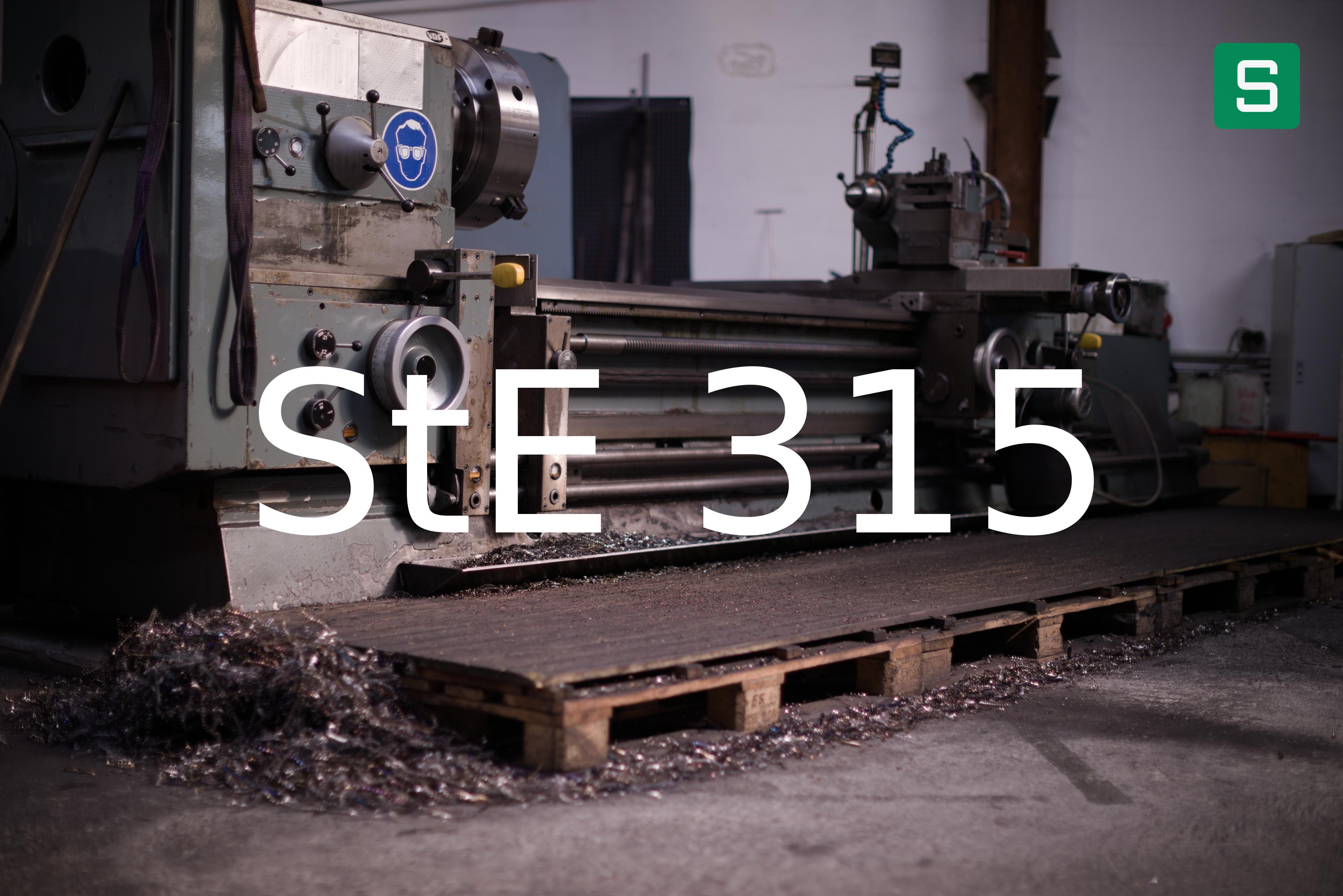 Stahlwerkstoff: StE 315
