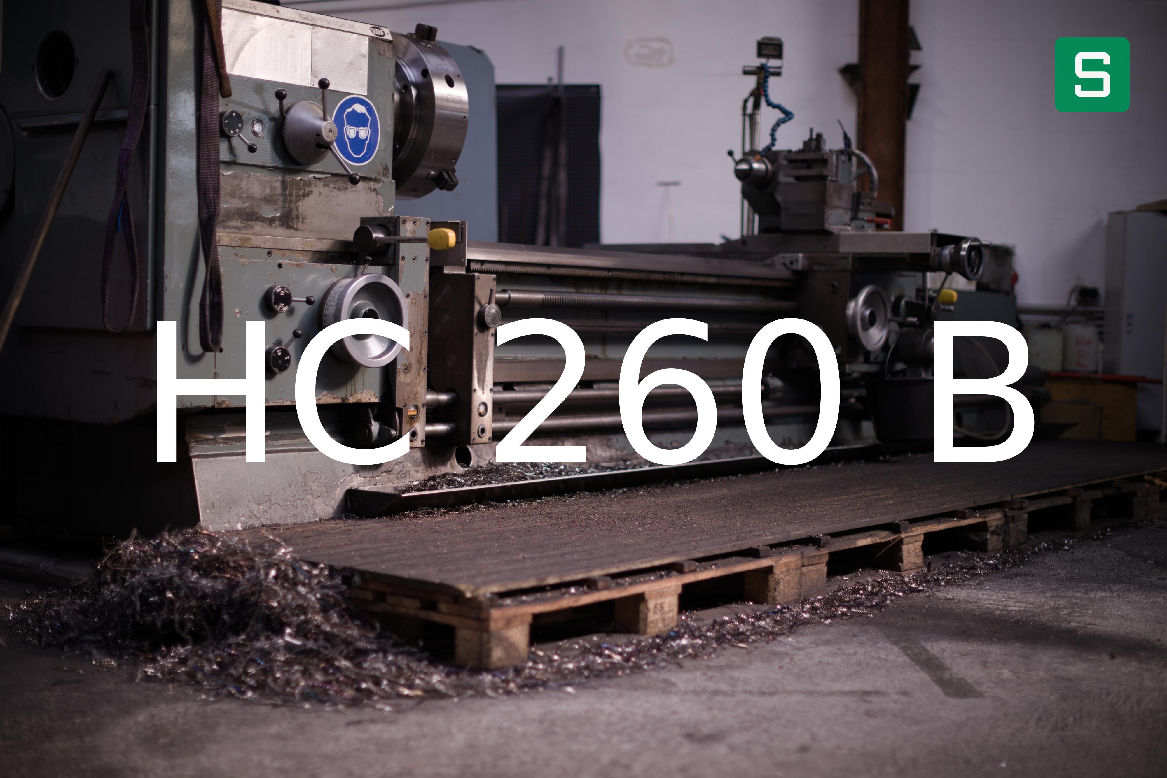 Steel Material: HC 260 B