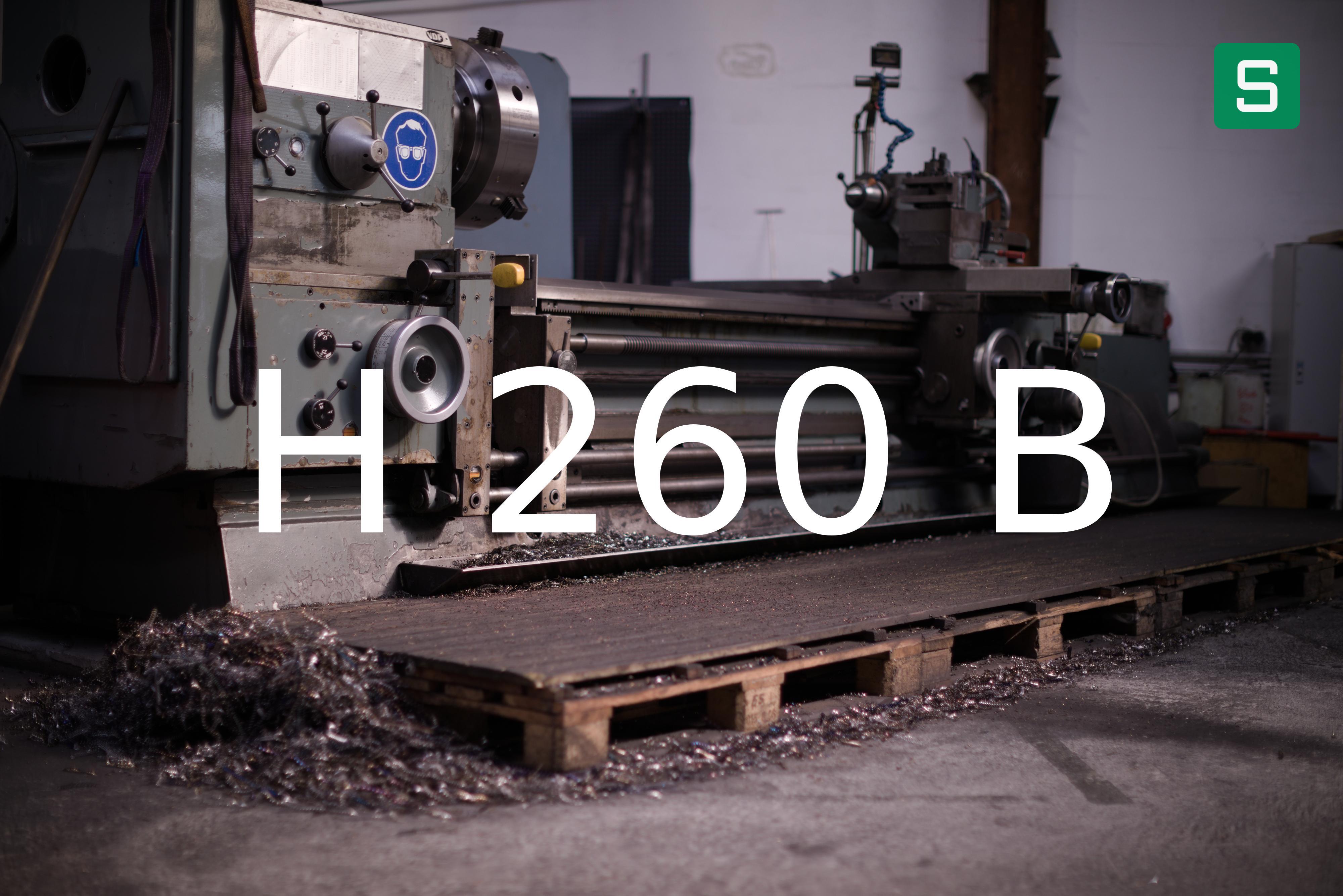 Steel Material: H 260 B