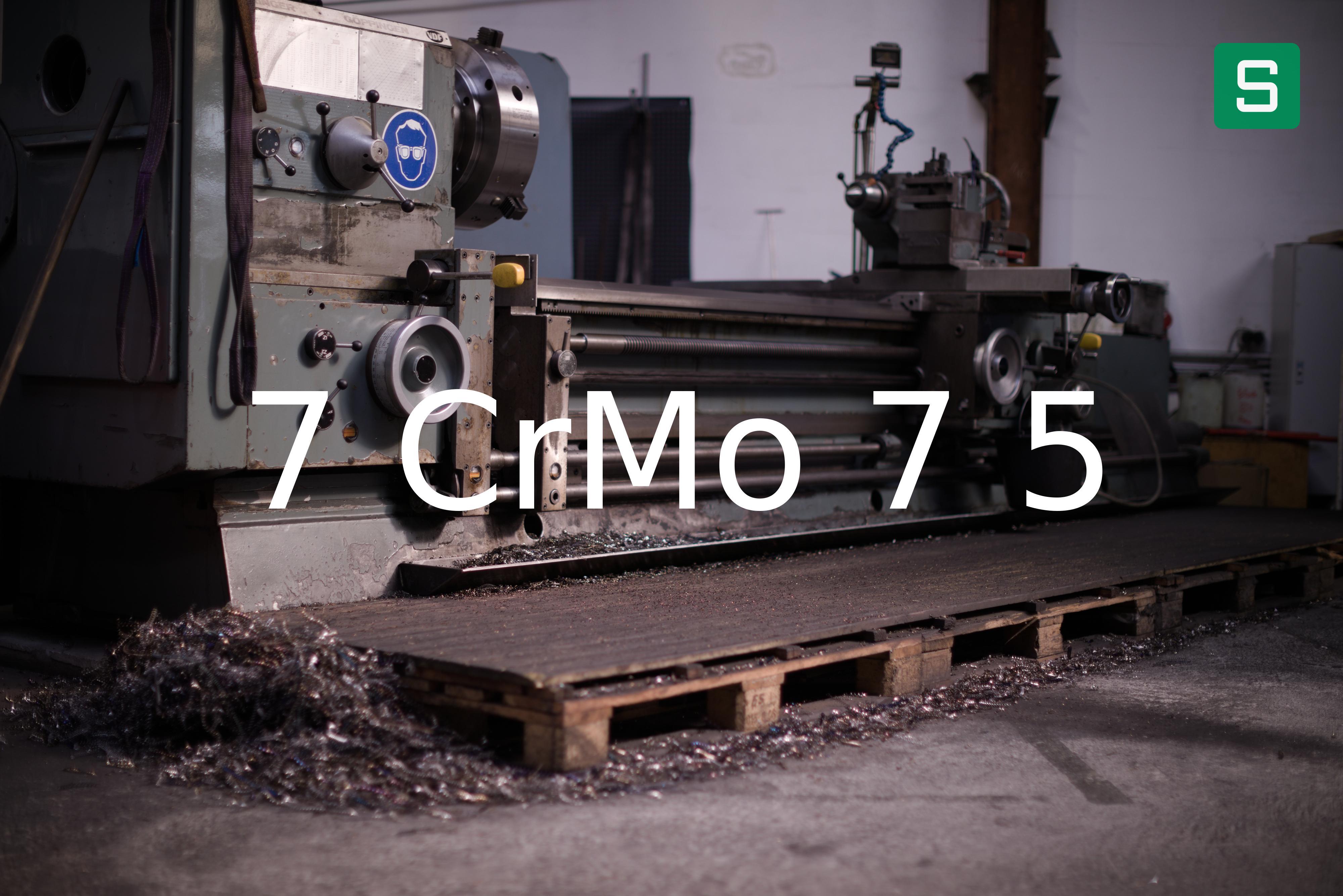 Steel Material: 7 CrMo 7 5