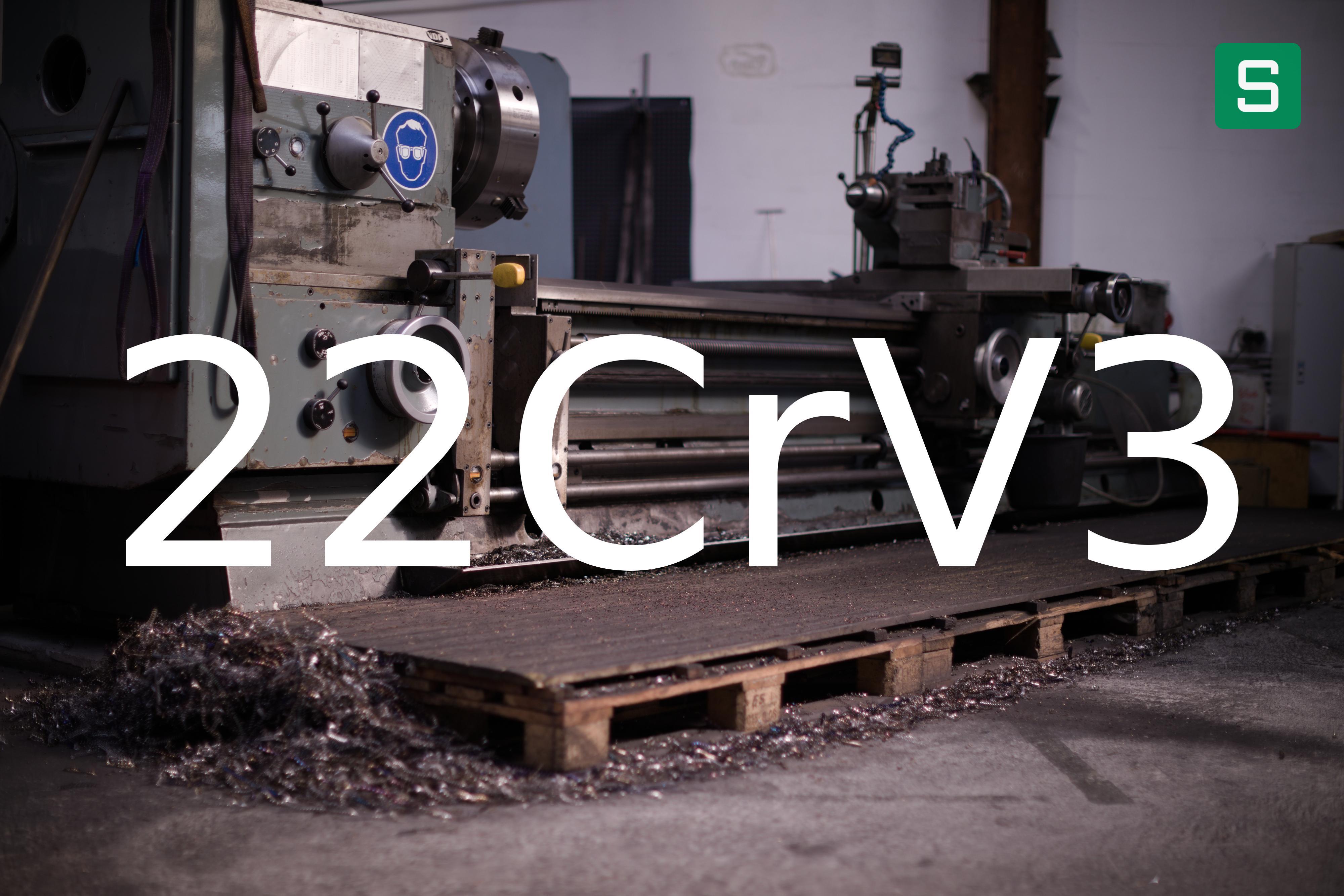 Steel Material: 22CrV3