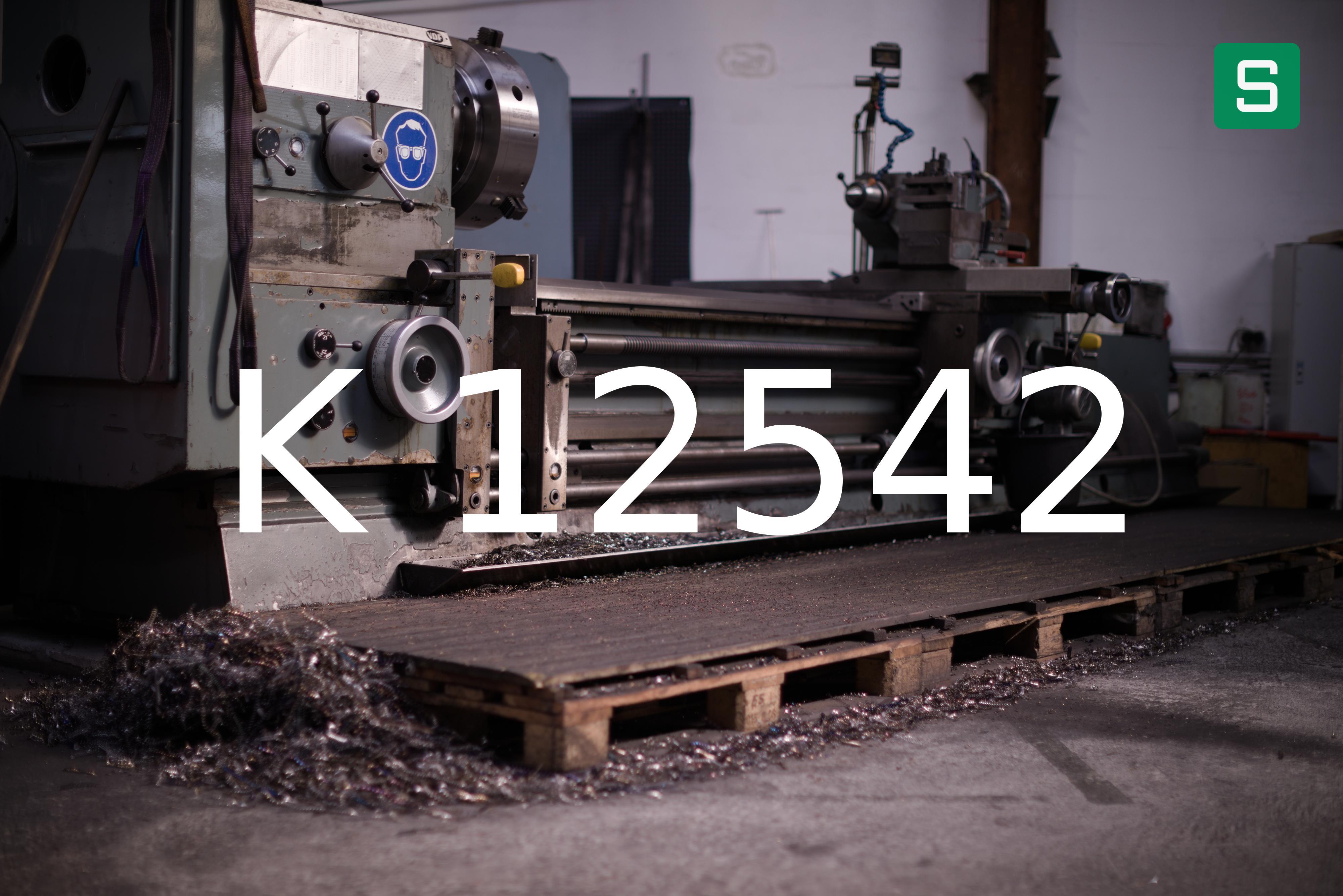 Steel Material: K 12542