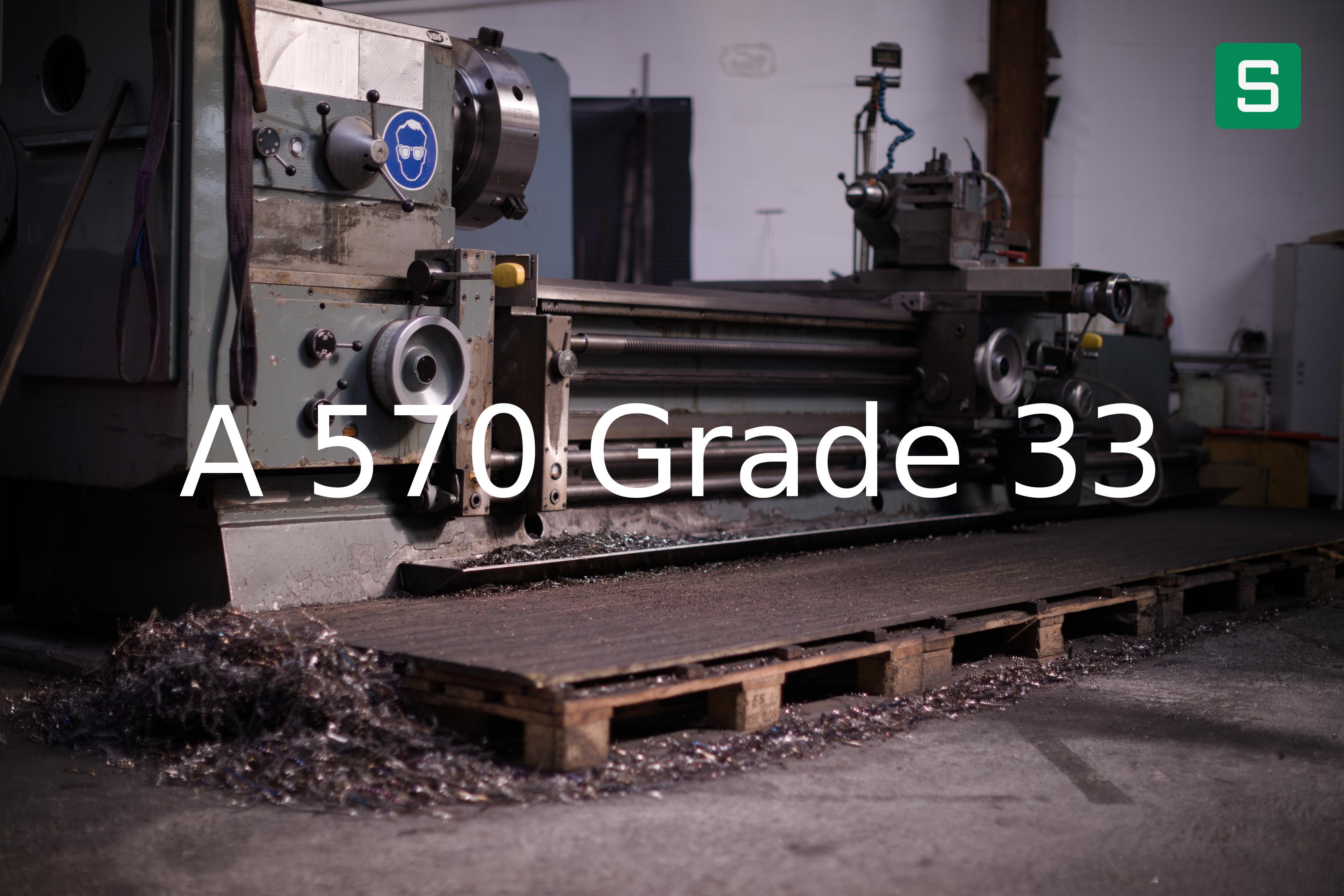 Steel Material: A 570 Grade 33