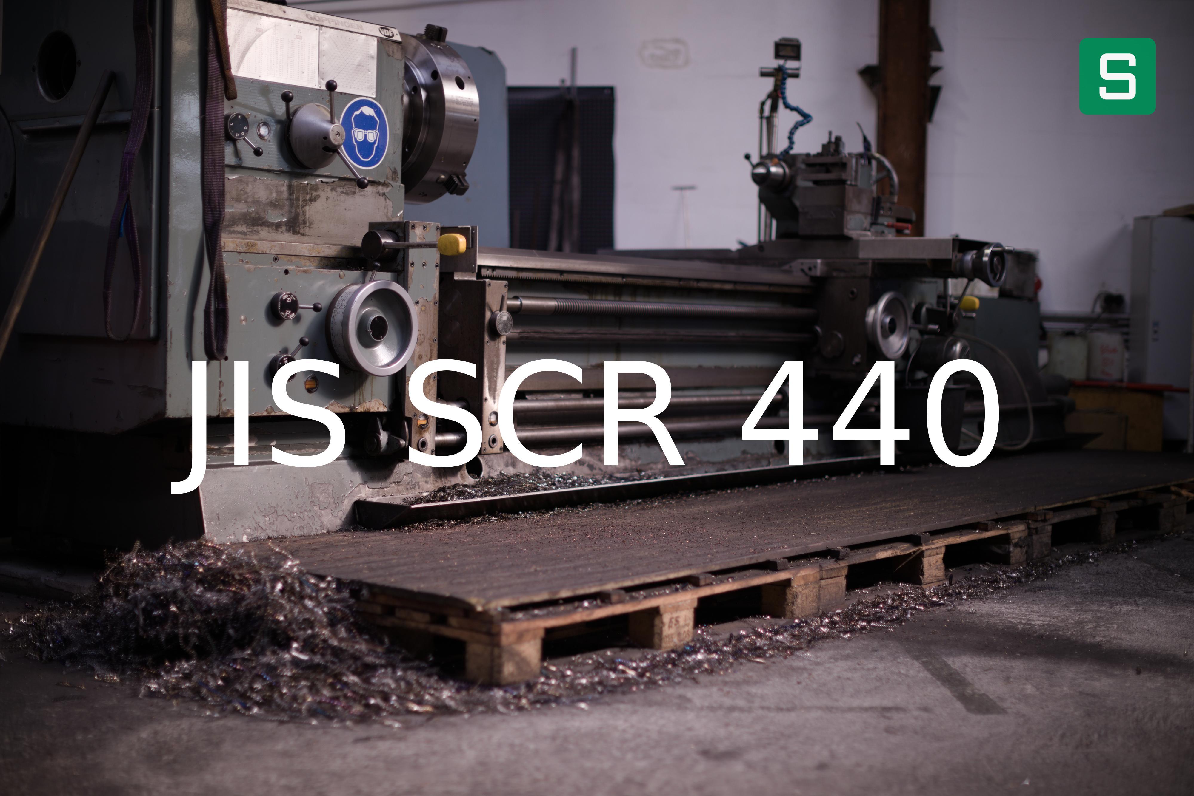 Steel Material: JIS SCR 440