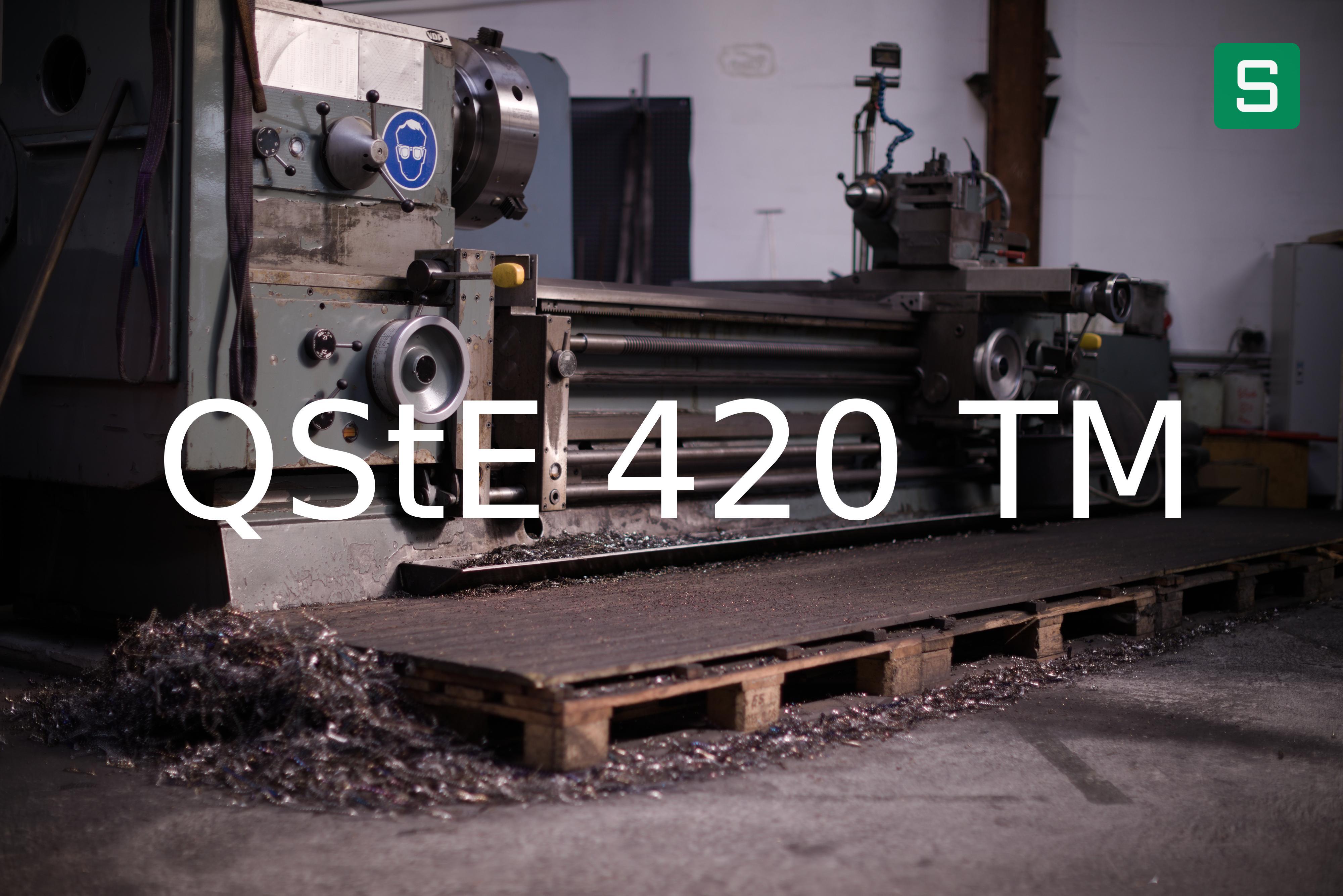 Steel Material: QStE 420 TM